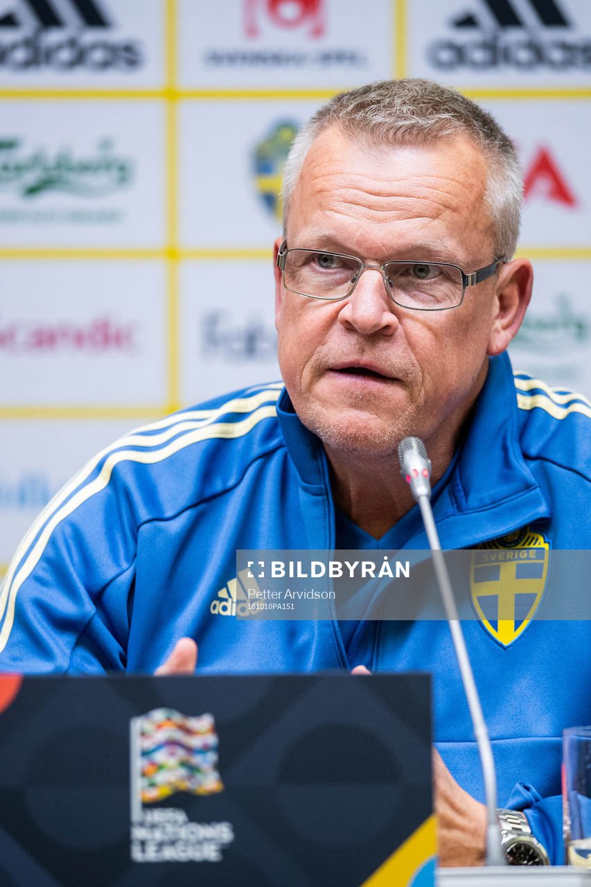 Head coach Janne Andersson of Sweden