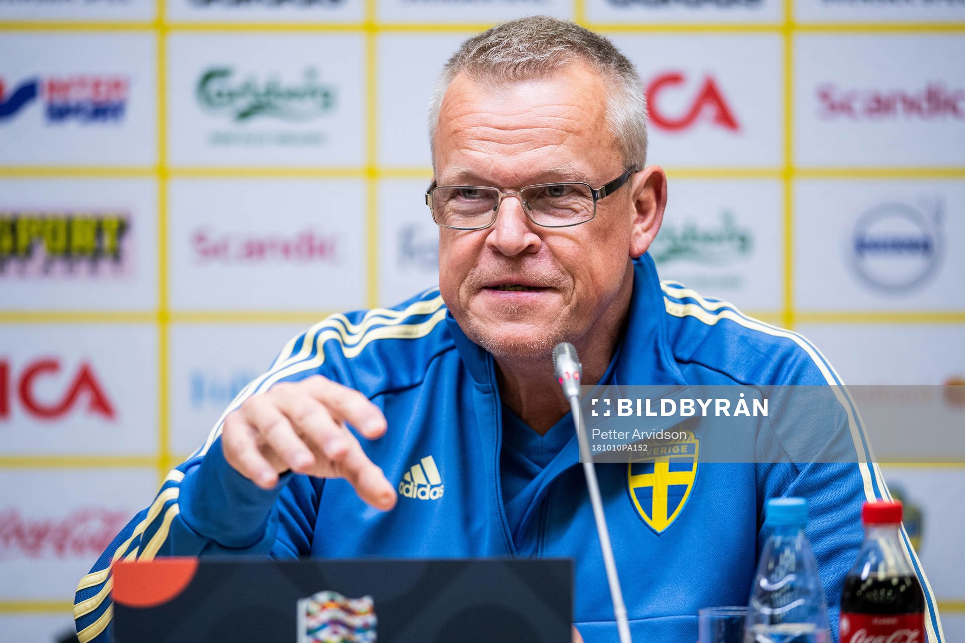 Head coach Janne Andersson of Sweden