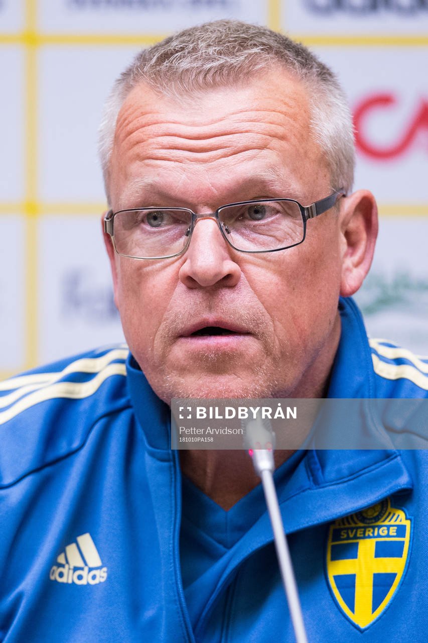 Head coach Janne Andersson of Sweden