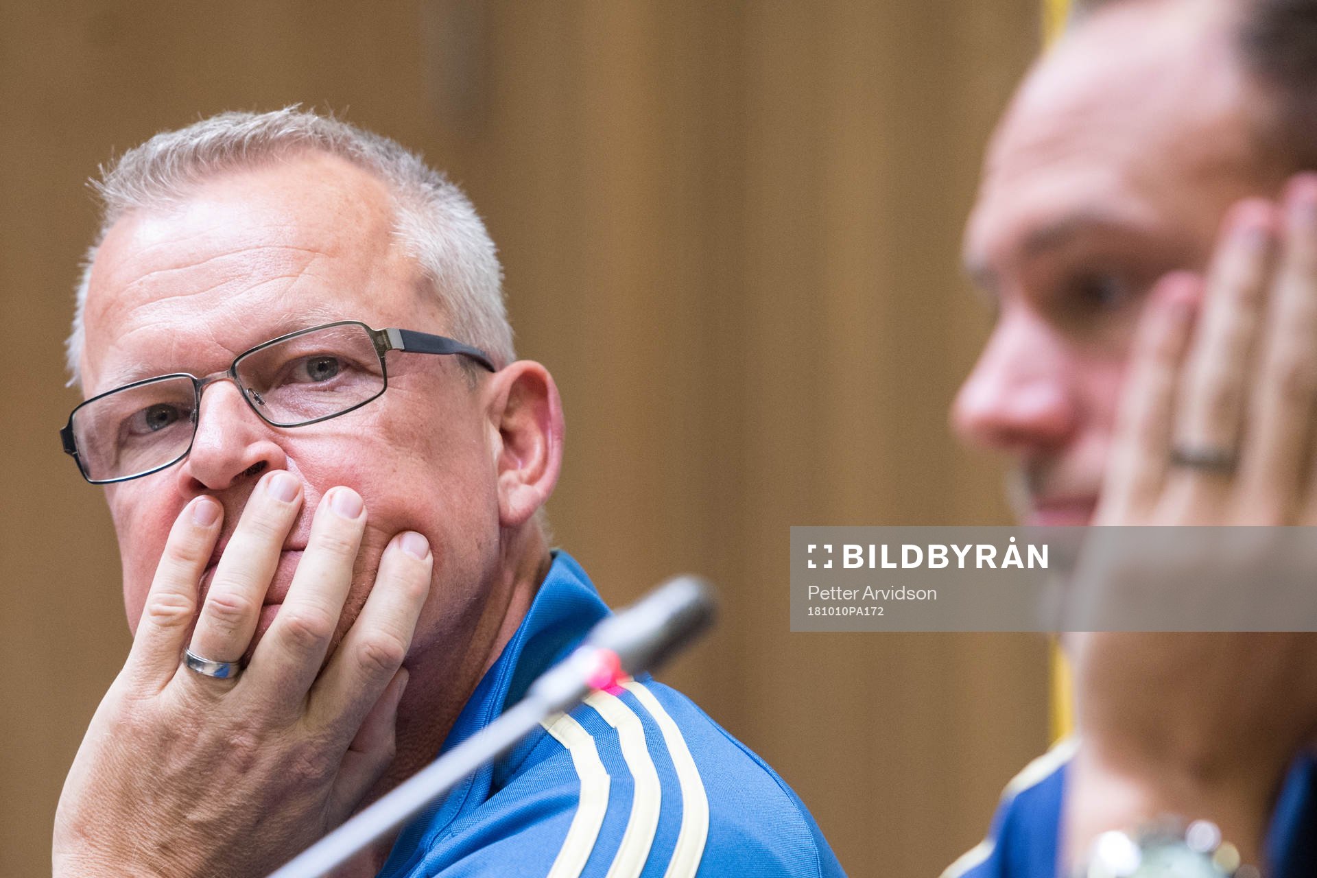 Head coach Janne Andersson of Sweden