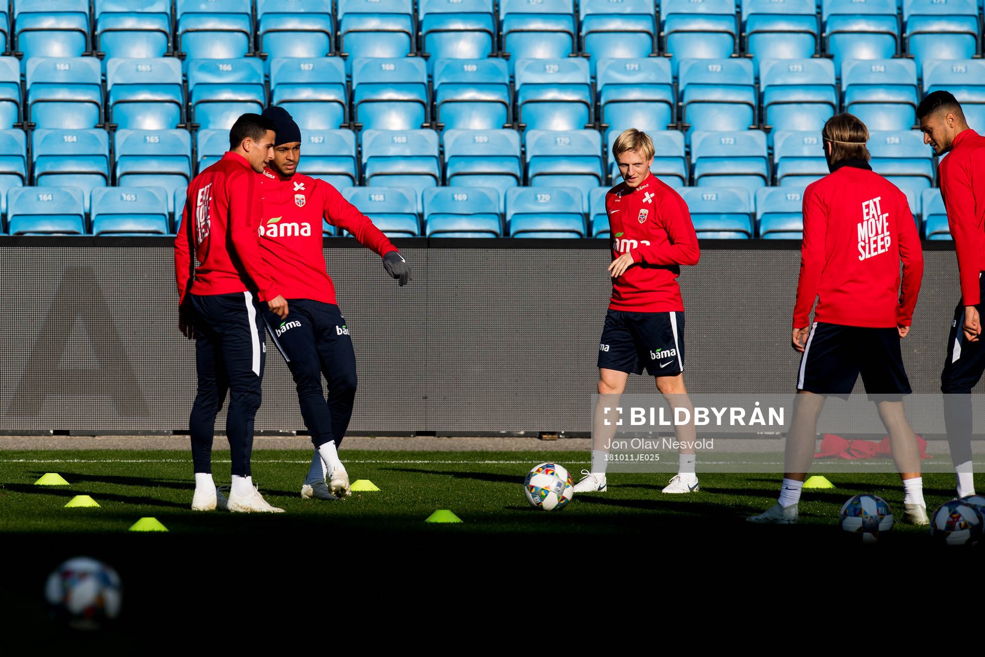 Omar Elabdellaoui, Joshua King and Mats Møller Dæhli of