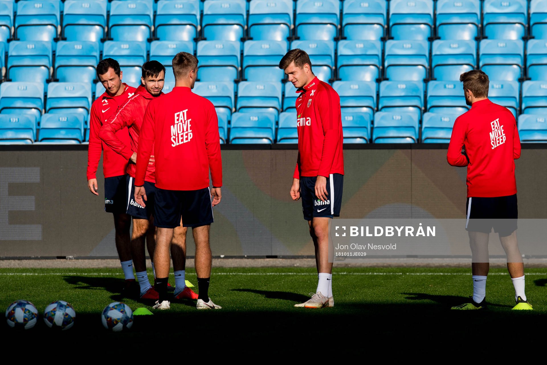 Even Hovland, Ole Kristian Selnæs and Alexander Sørloth