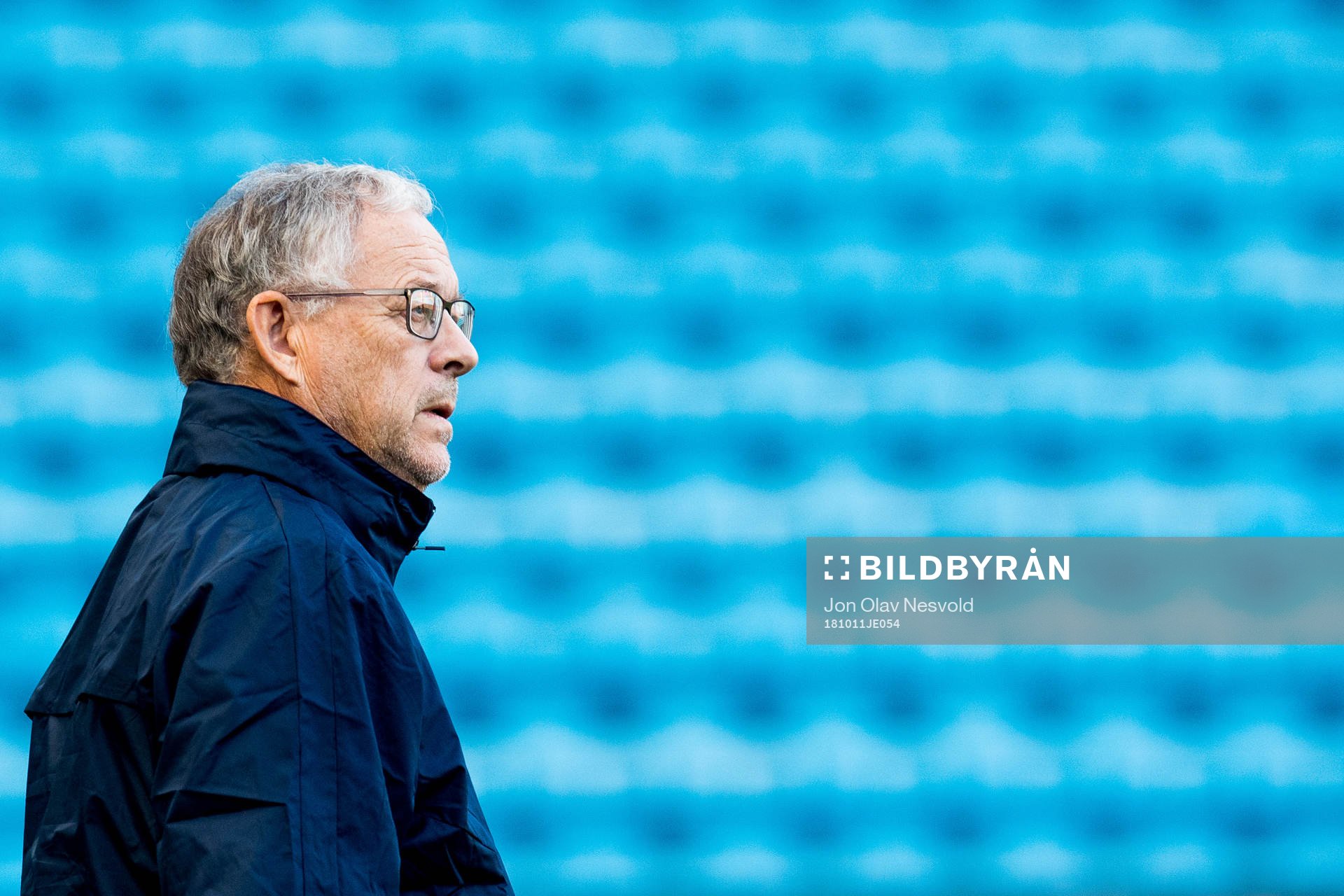 Lars Lagerbäck, head coach of Norway