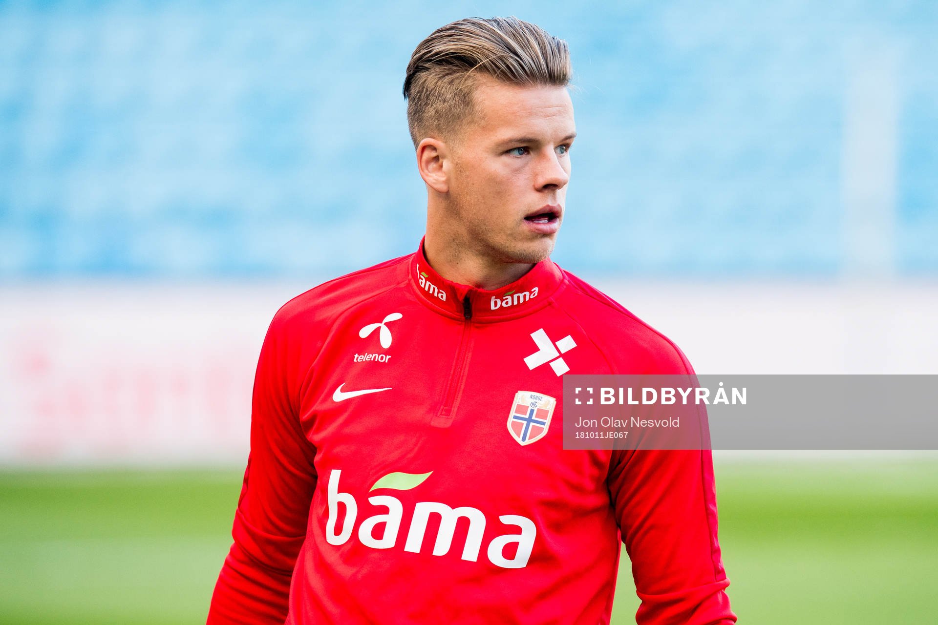 Goalkeeper Ørjan Håskjold Nyland of Norway