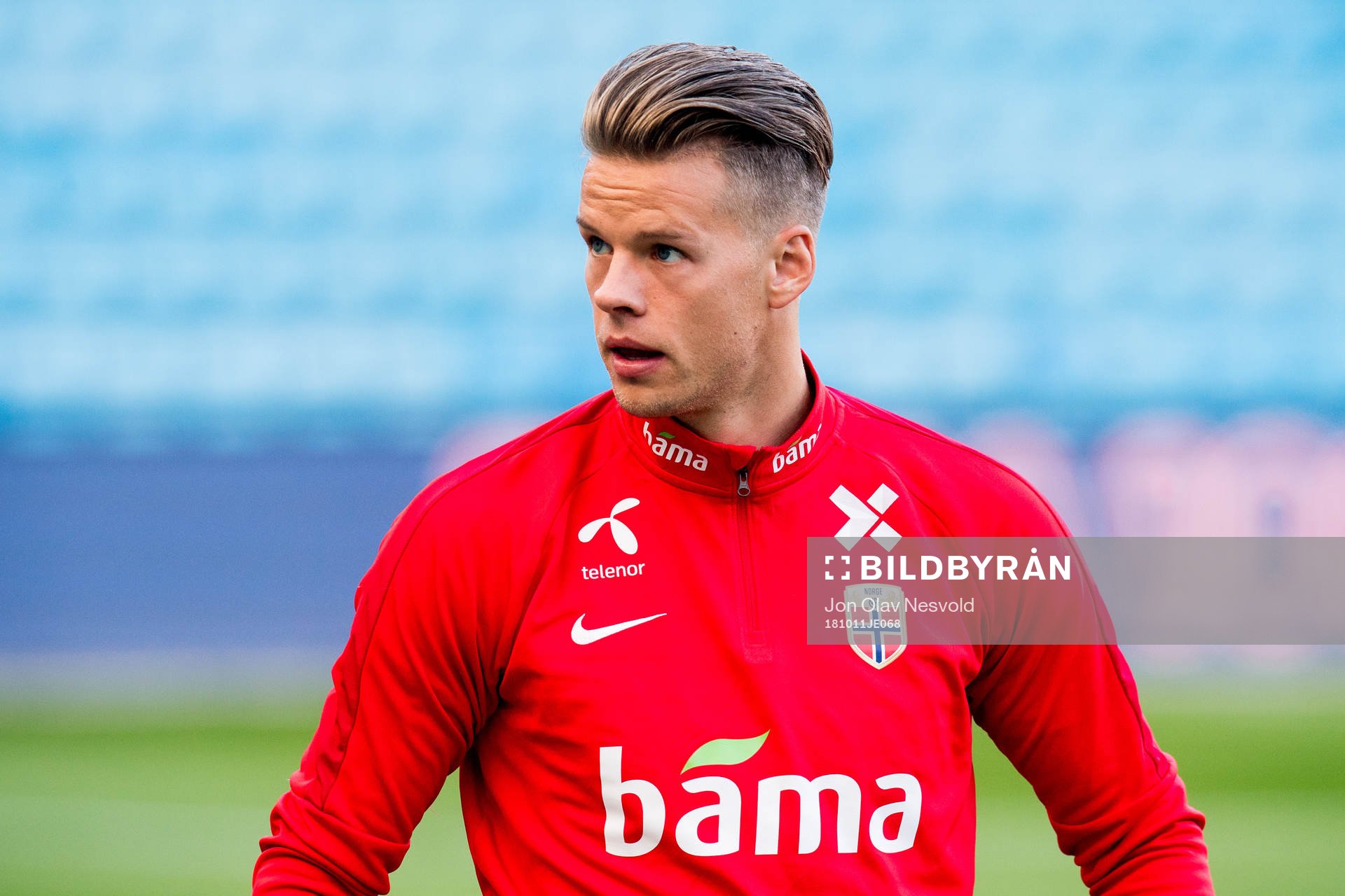 Goalkeeper Ørjan Håskjold Nyland of Norway