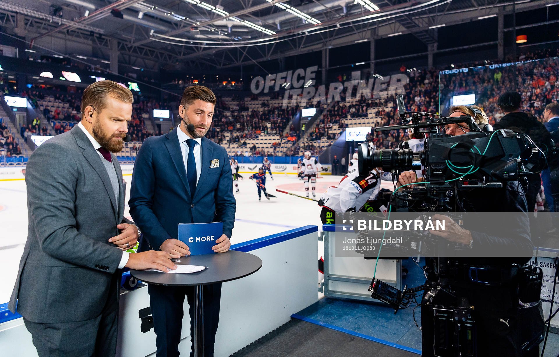 Cmore Sanny Lindström och Björn Oldén