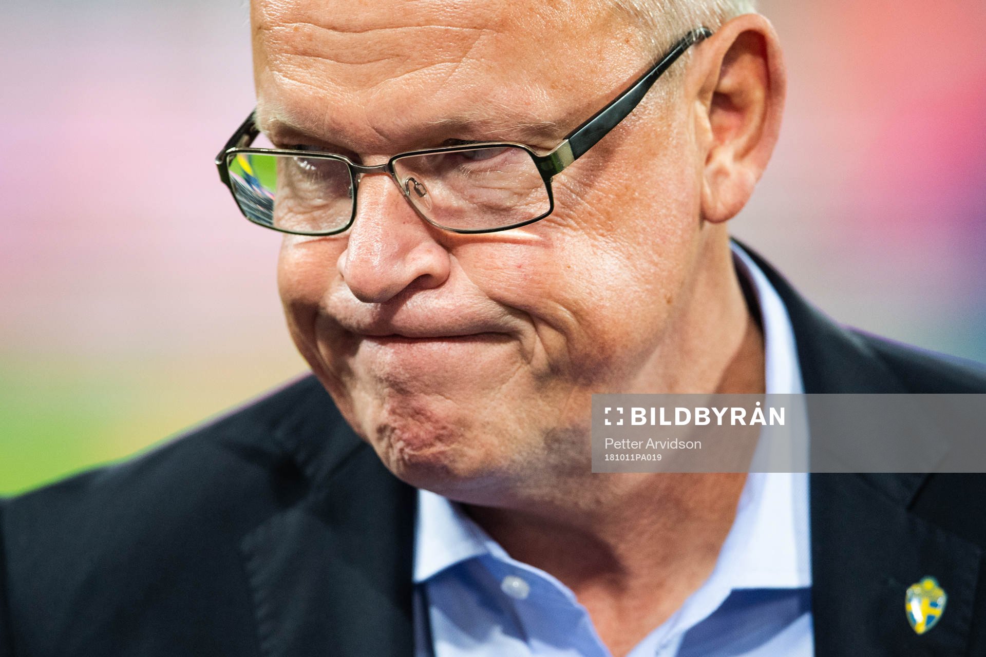 Head coach Janne Andersson of Sweden