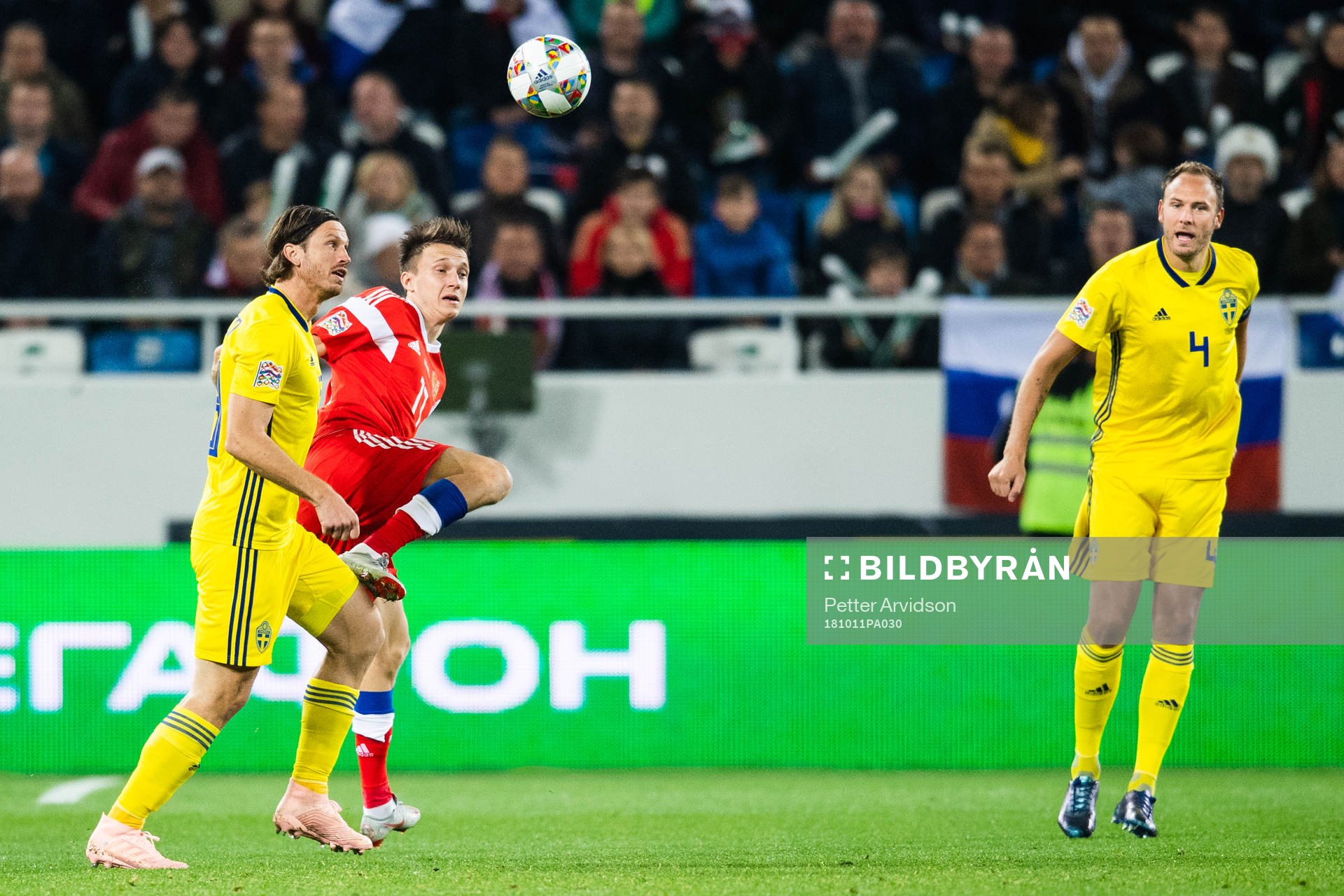 Gustav Svensson of Sweden and Roman Zobnin of Russia