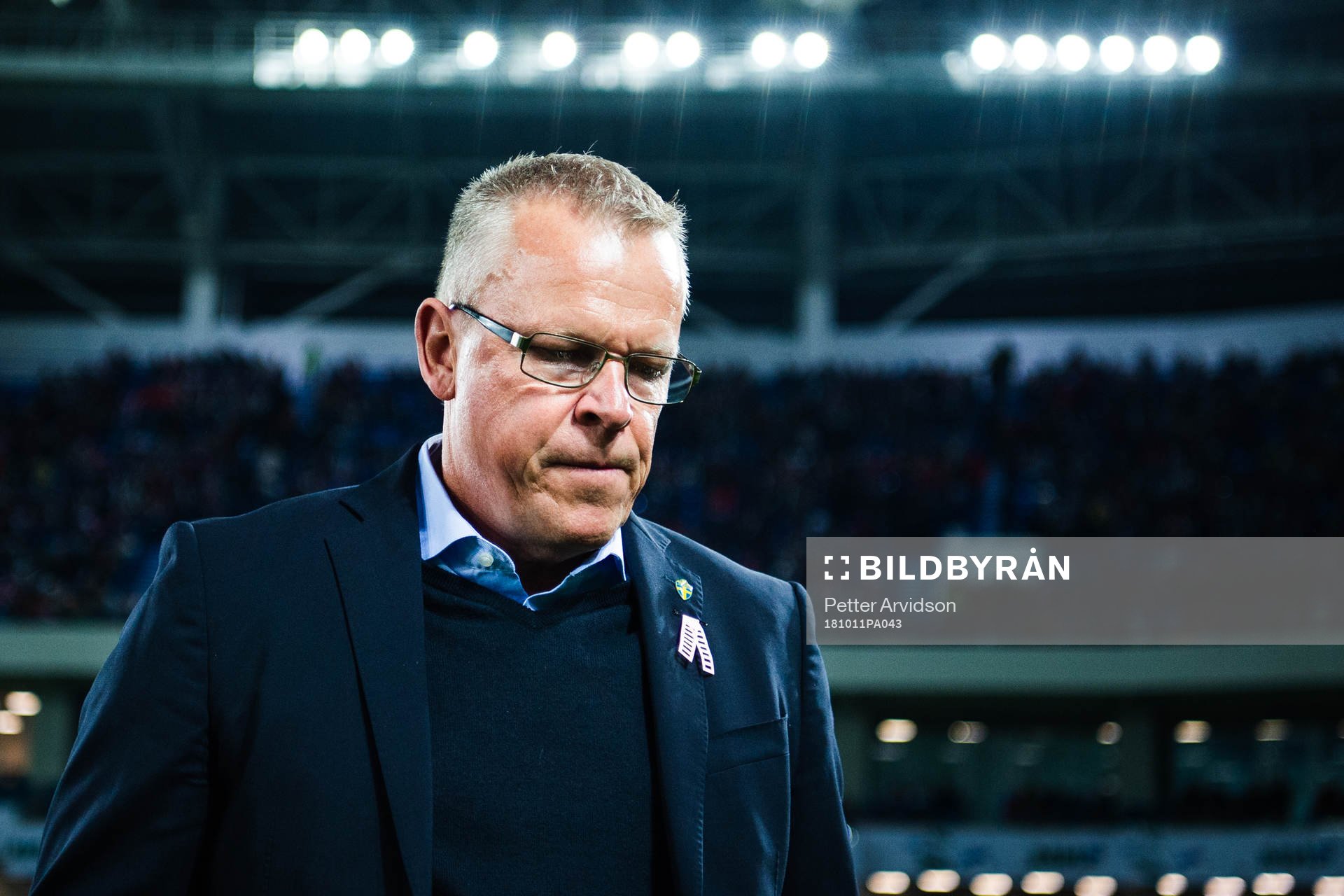 Head coach Janne Andersson of Sweden