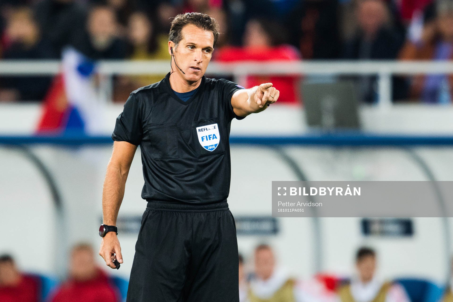 Referee Luca Banti