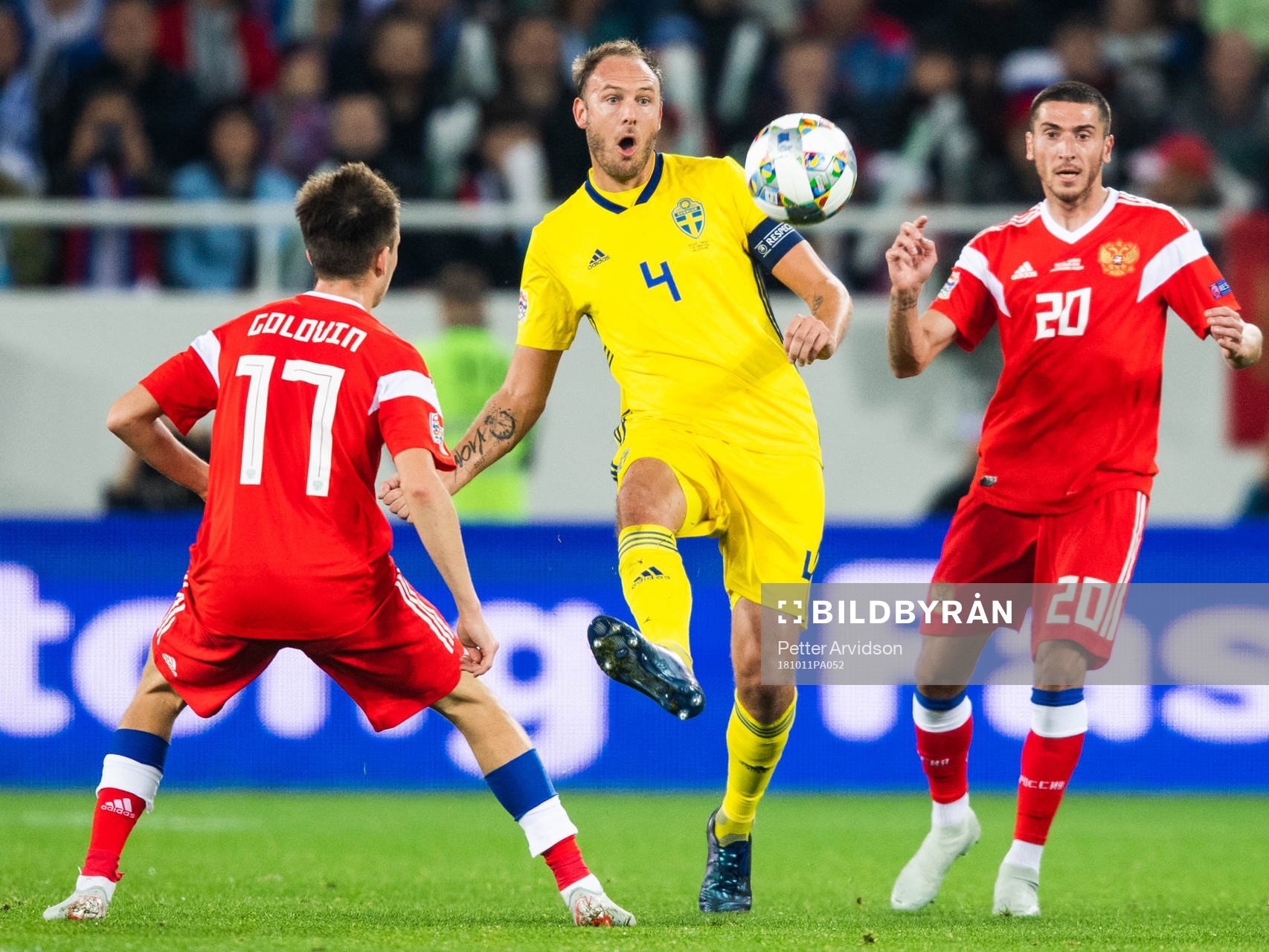 Andreas Granqvist of Sweden and Alexey Ionov of Russia