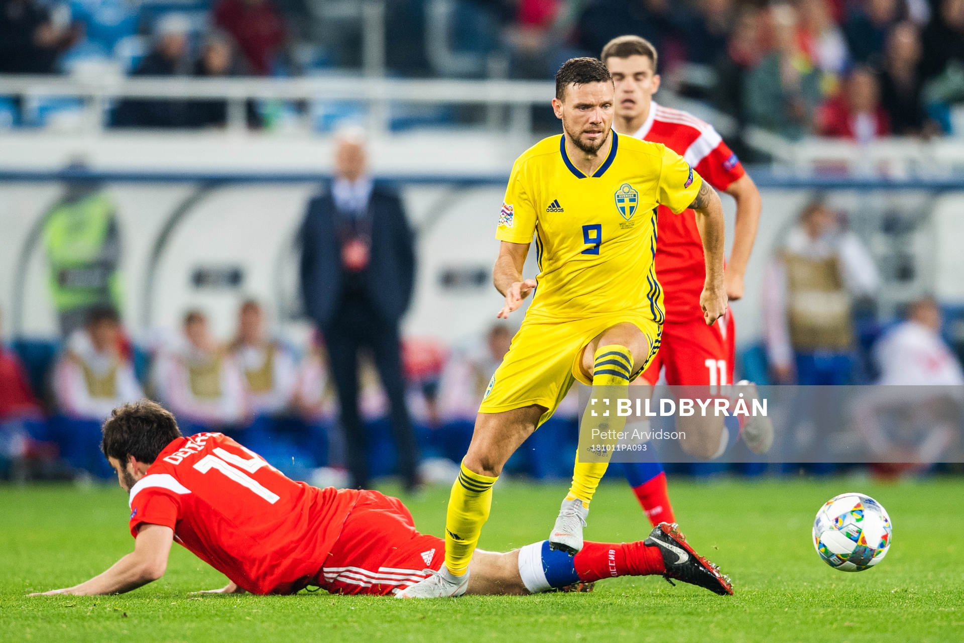 Marcus Berg of Sweden