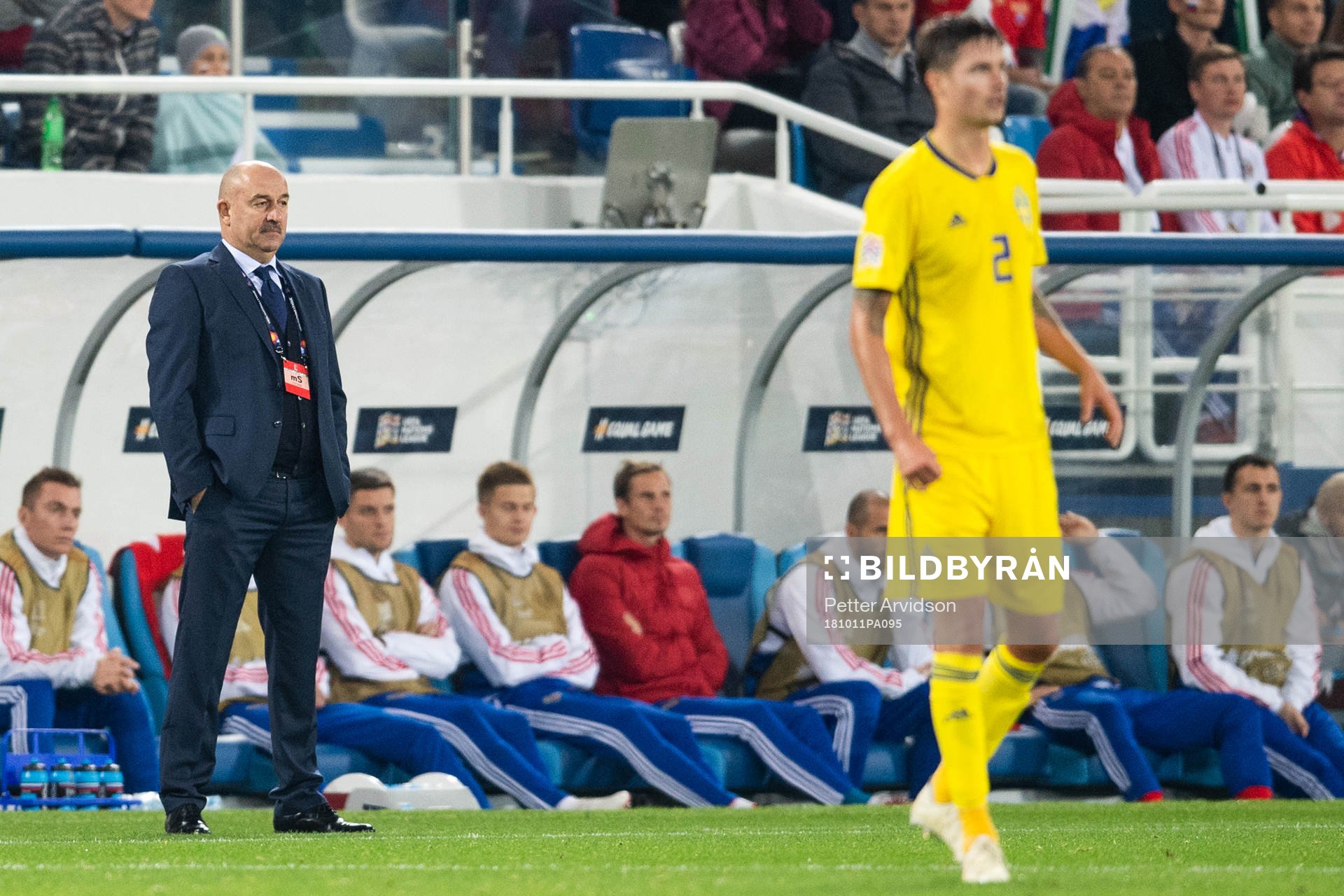 Head coach Stanislav Cherchesov of Russia