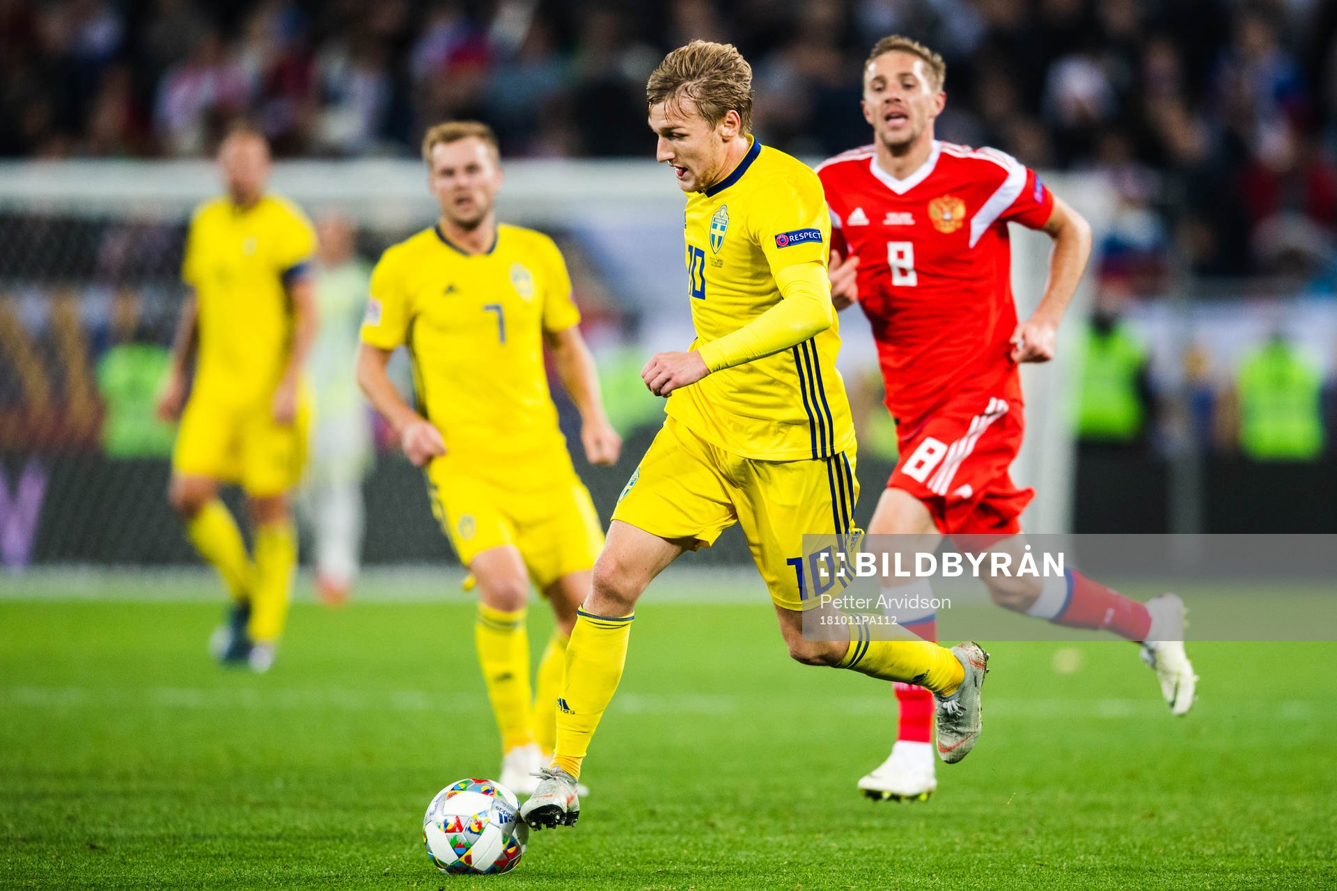 Emil Forsberg of Sweden