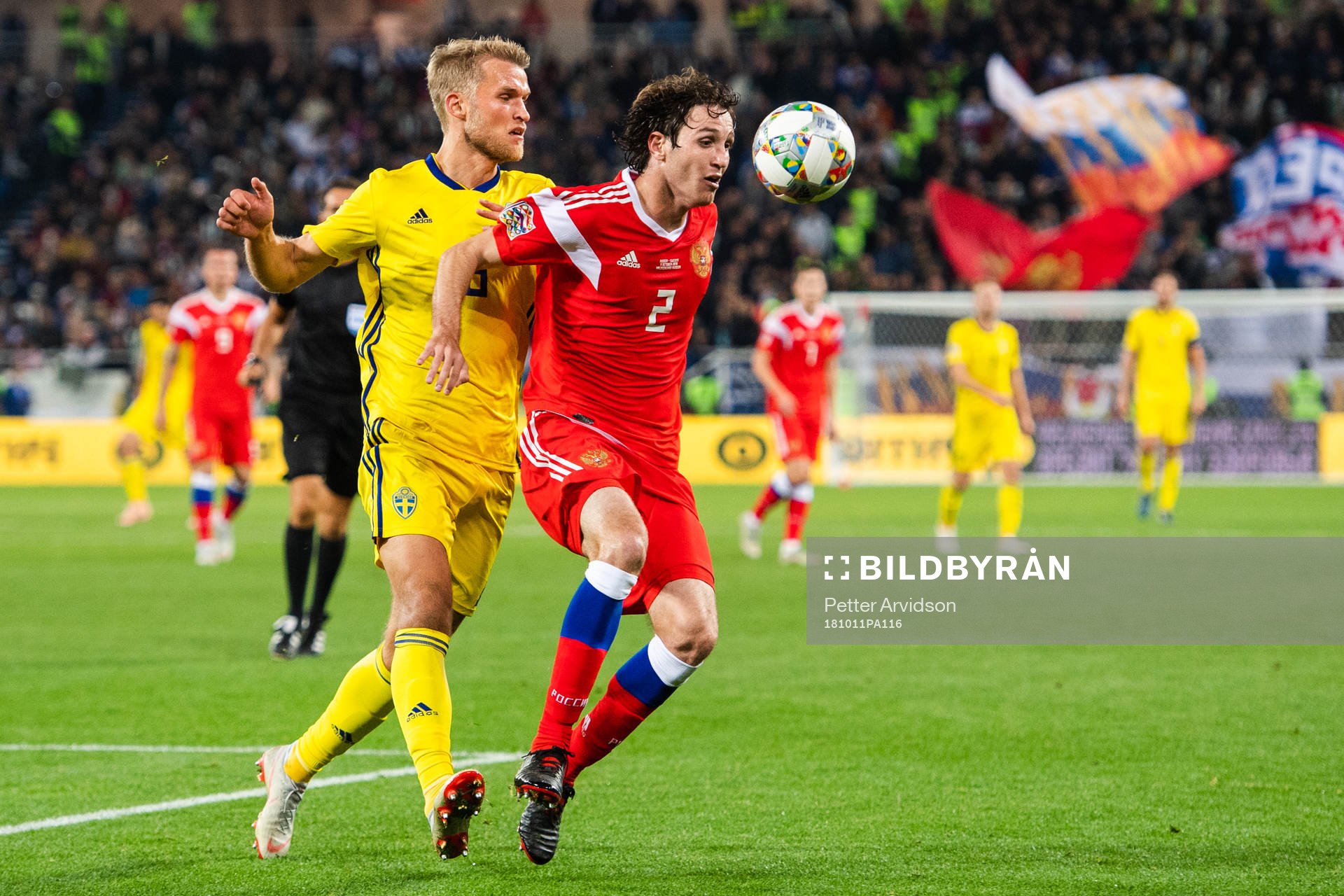 Sebastian Andersson of Sweden and Fernandes Mario of Russia