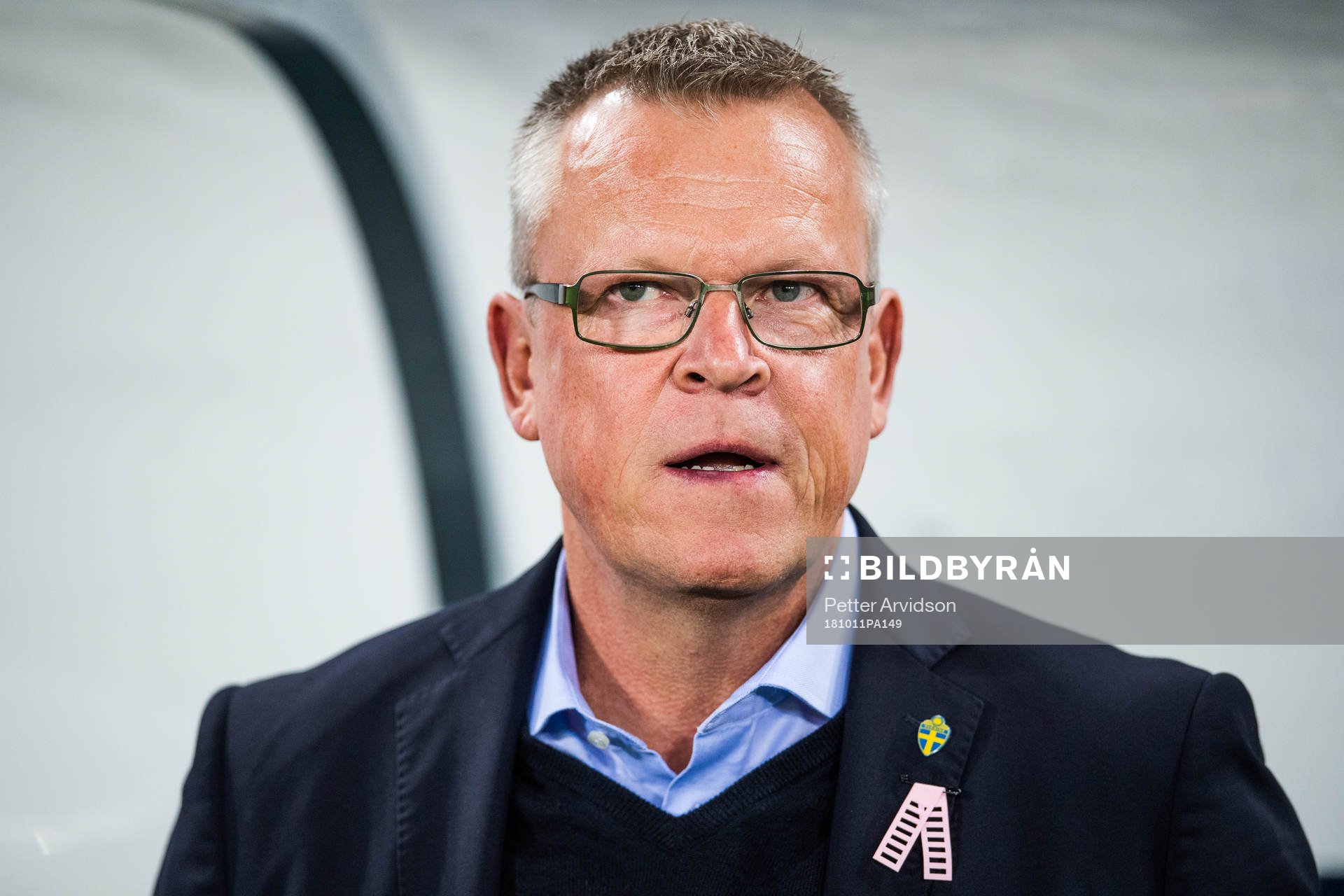 Head coach Janne Andersson of Sweden