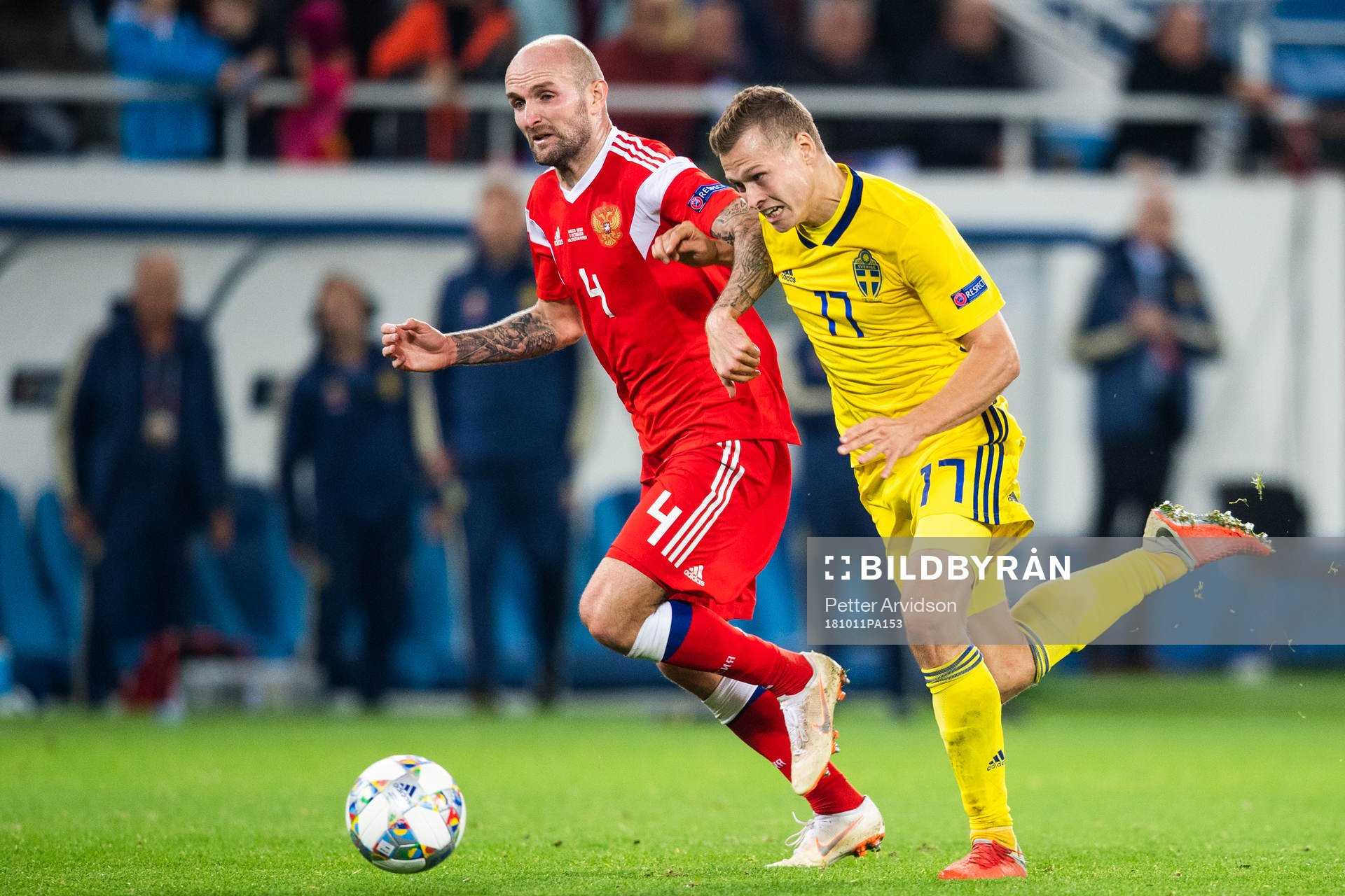 Viktor Claesson of Sweden and Roman Neustädterof Russia