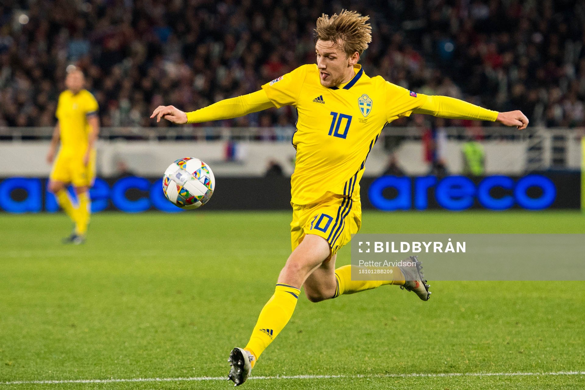 Emil Forsberg of Sweden