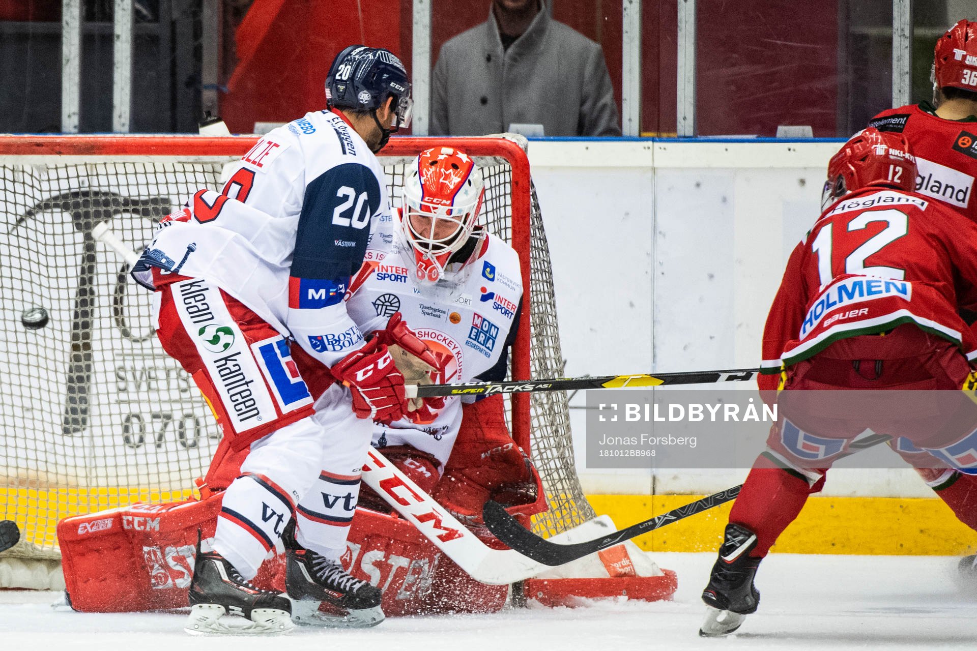 Modos Victor Öhman gör 4-2-målet bakom Västerviks
