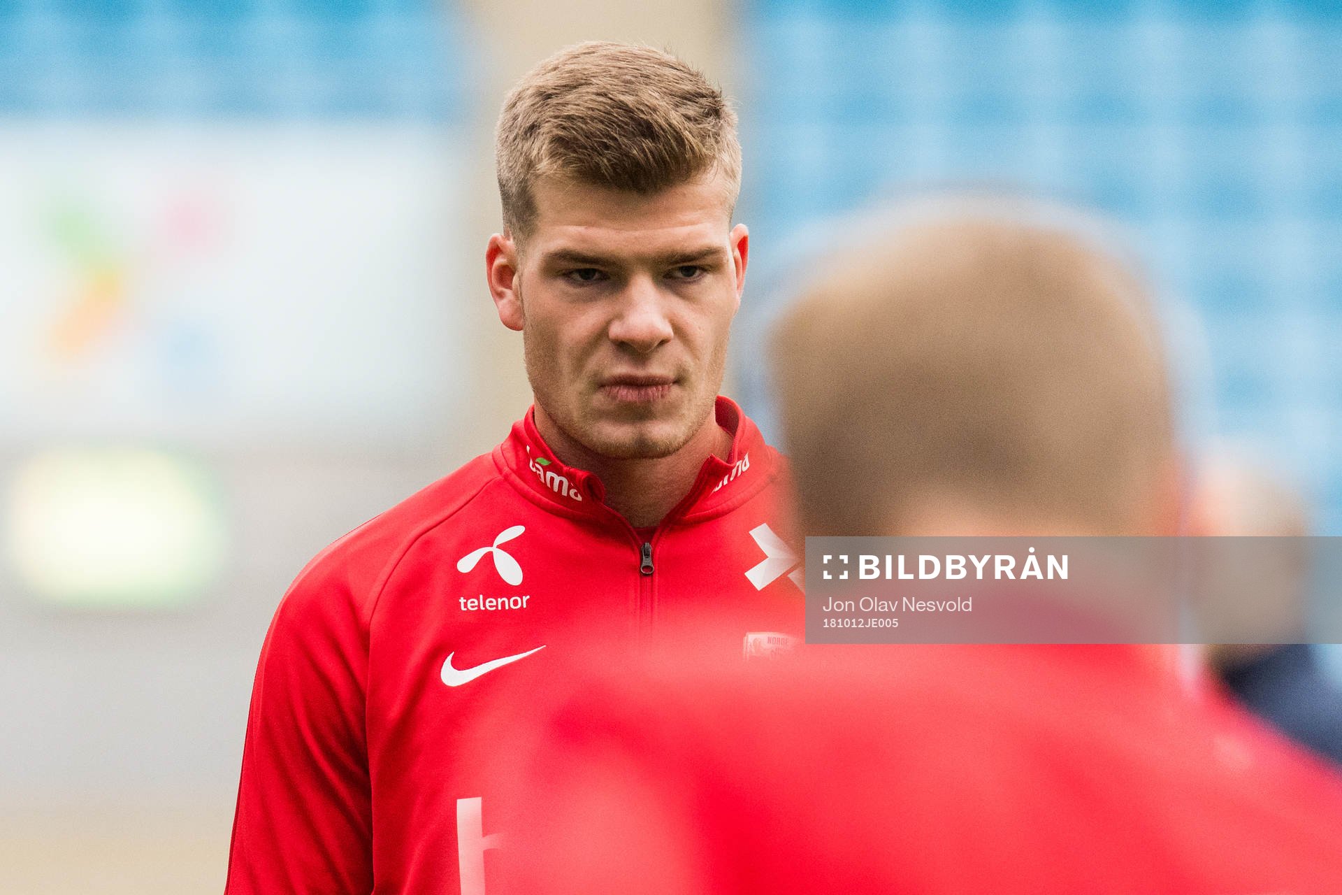 Alexander Sørloth of Norway