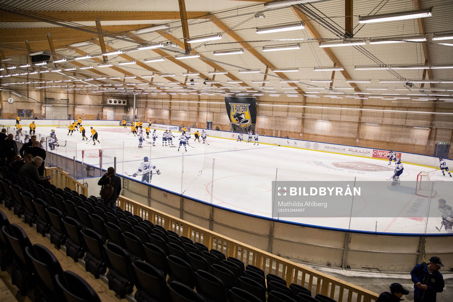 Översikt över Rosengårds ishall