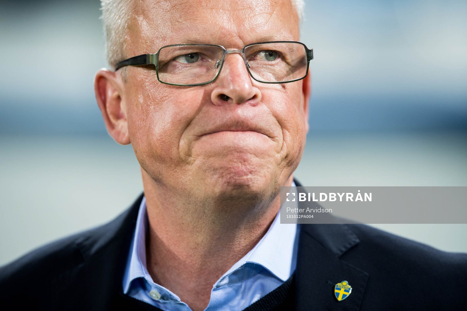 Head coach Janne Andersson of Sweden