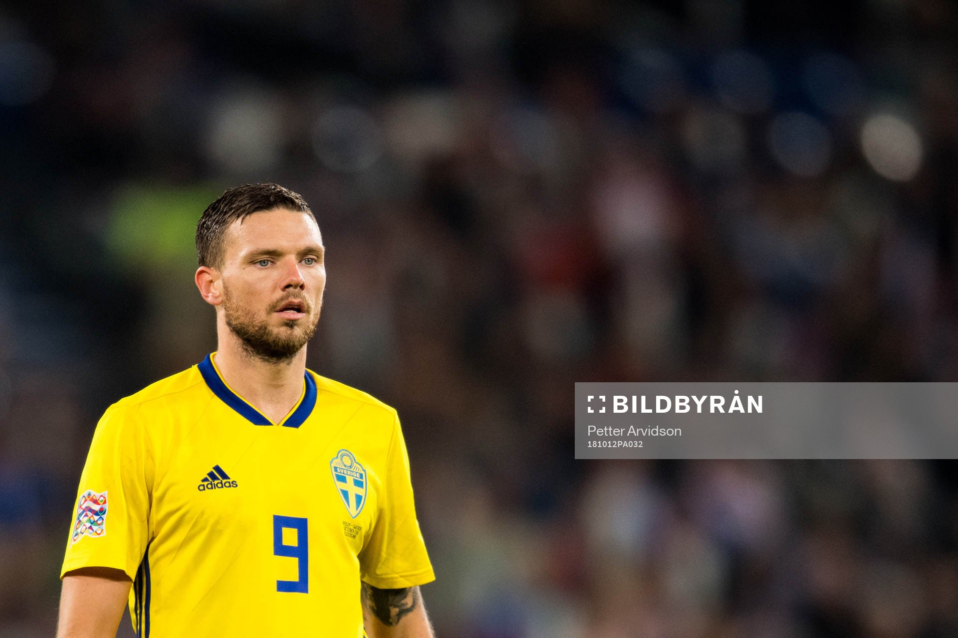 Marcus Berg of Sweden