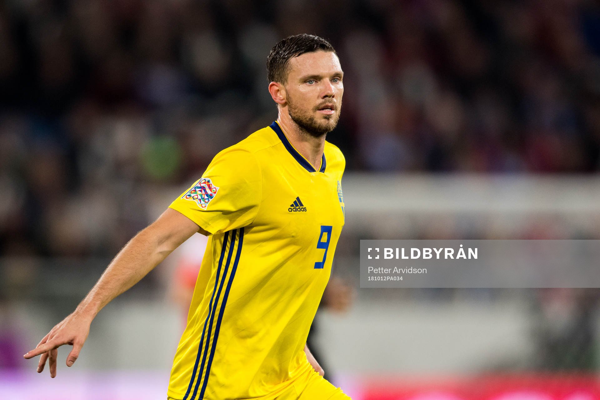 Marcus Berg of Sweden