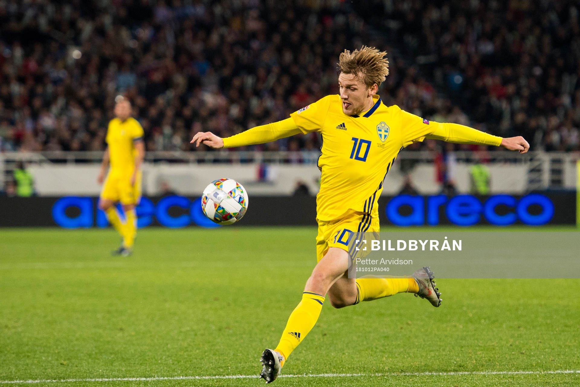 Emil Forsberg of Sweden