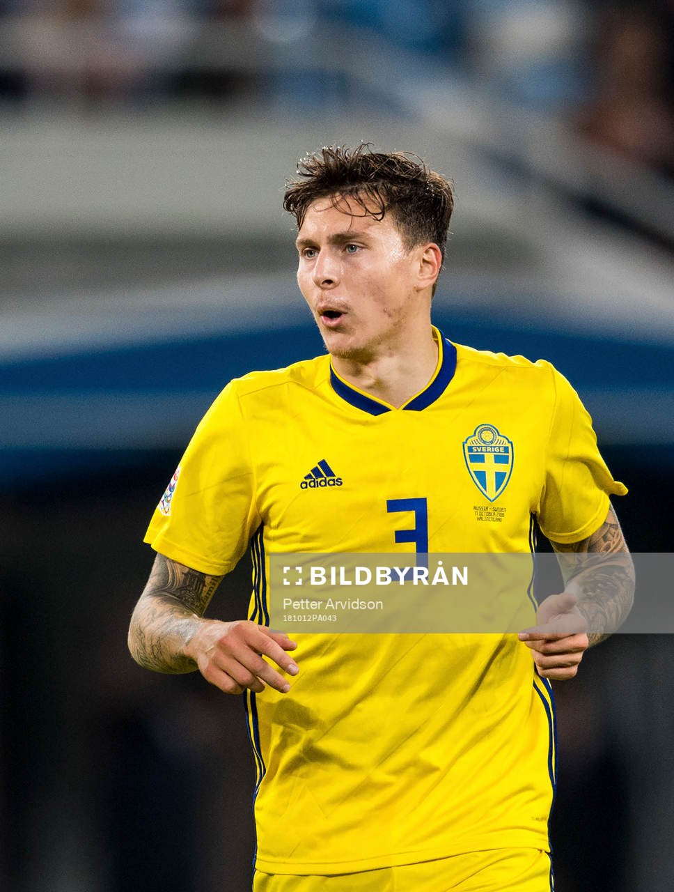 Victor Nilsson Lindelöf of Sweden