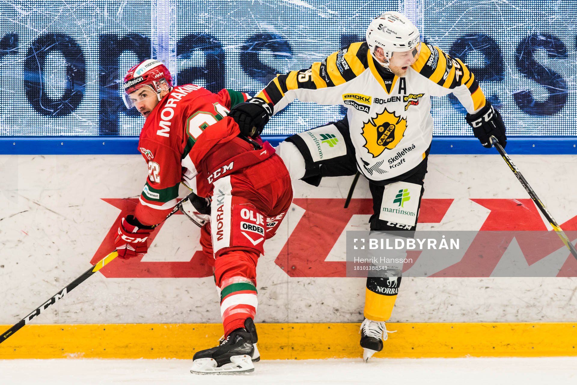 Moras Matt Bailey och Skellefteås Mathis Olimb