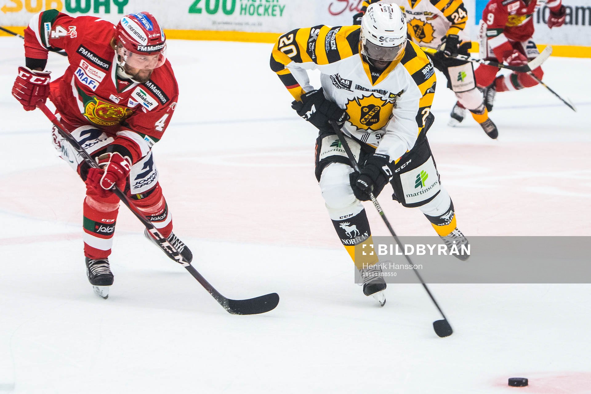Moras Viktor Amnér och Skellefteås Edwin Hedberg
