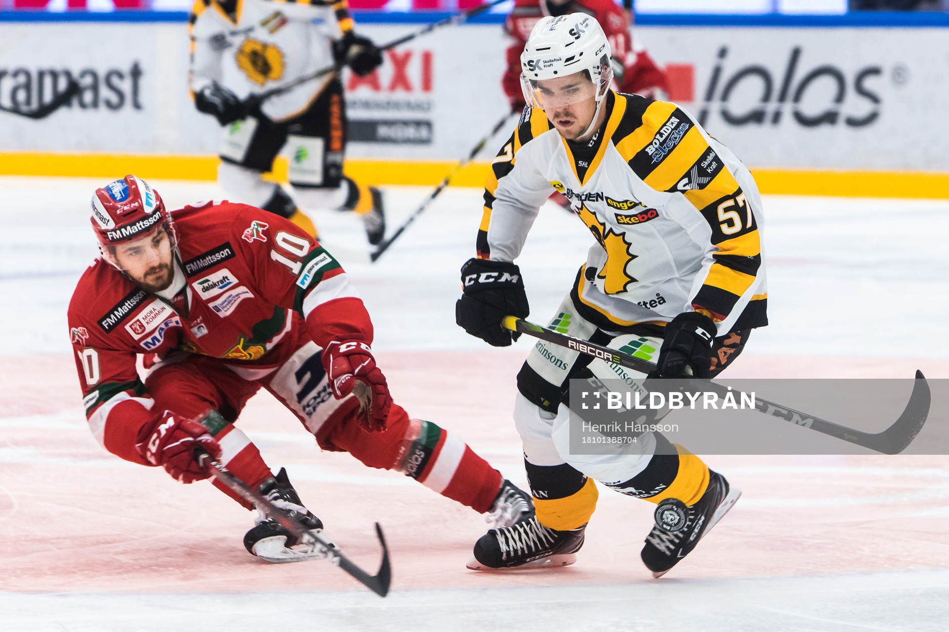 Skellefteås Emil Djuse och Moras Matej Galbavy