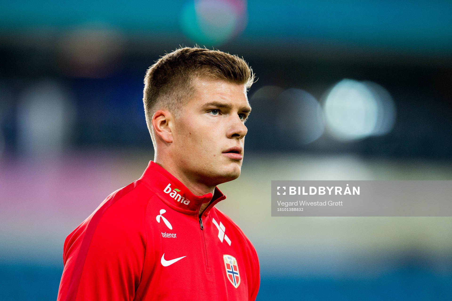 Alexander Sørloth of Norway
