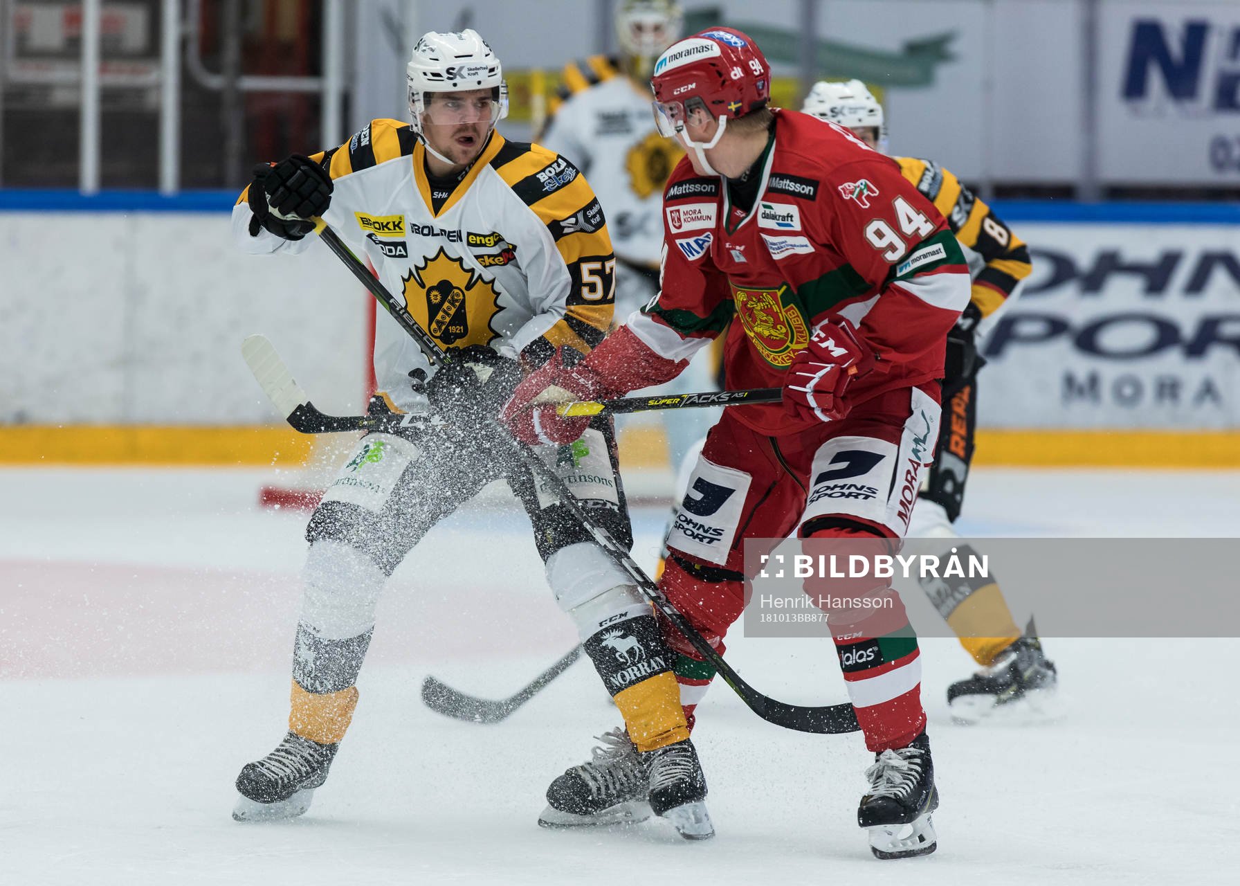 Skellefteås Emil Djuse och Moras Sebastian