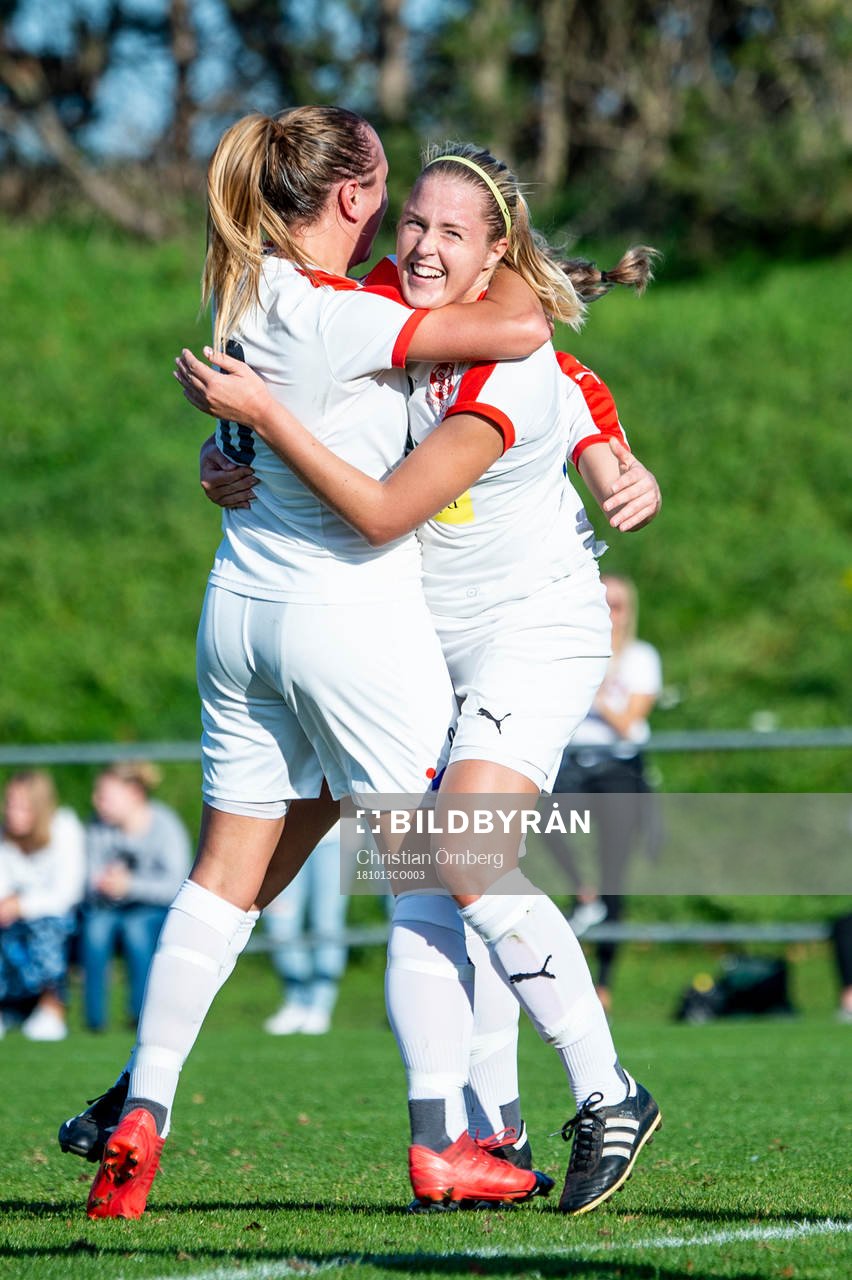 Borgebys Michaela Johnsson jublar