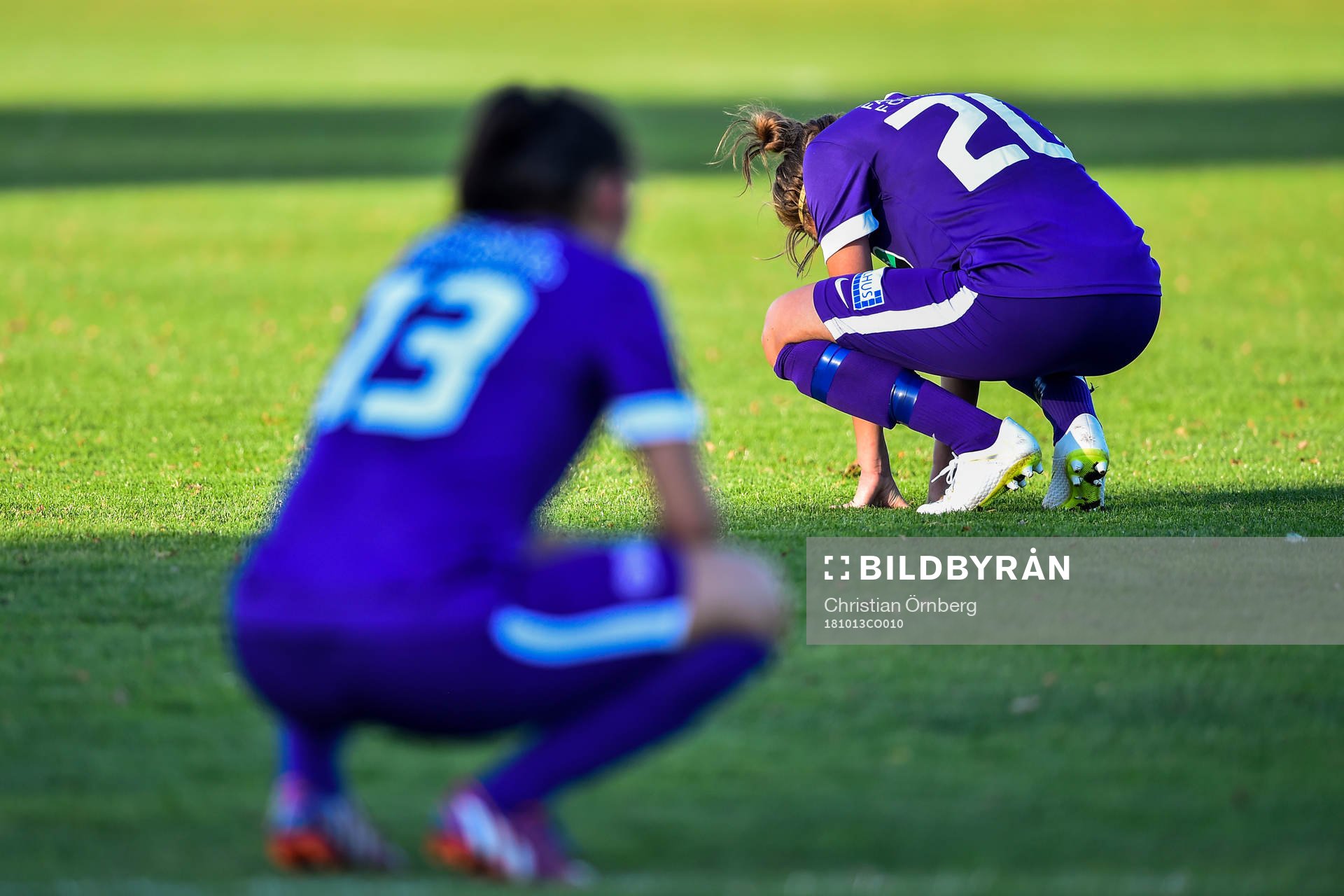 Jitex Elin Berntsson och Sarah Mellouk deppar