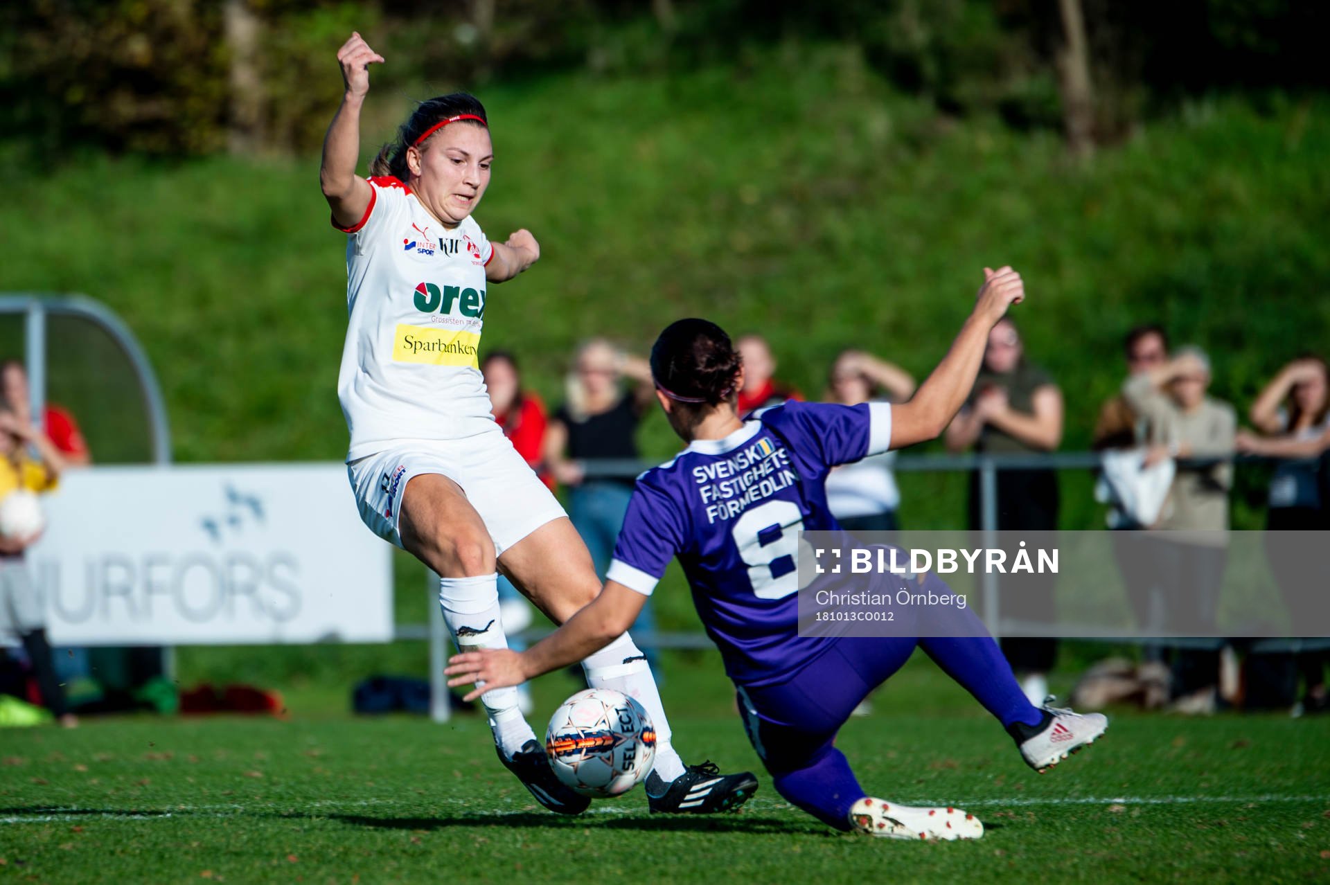 Borgebys Ilirjana Ademi mot Jitexs Linn Andersson