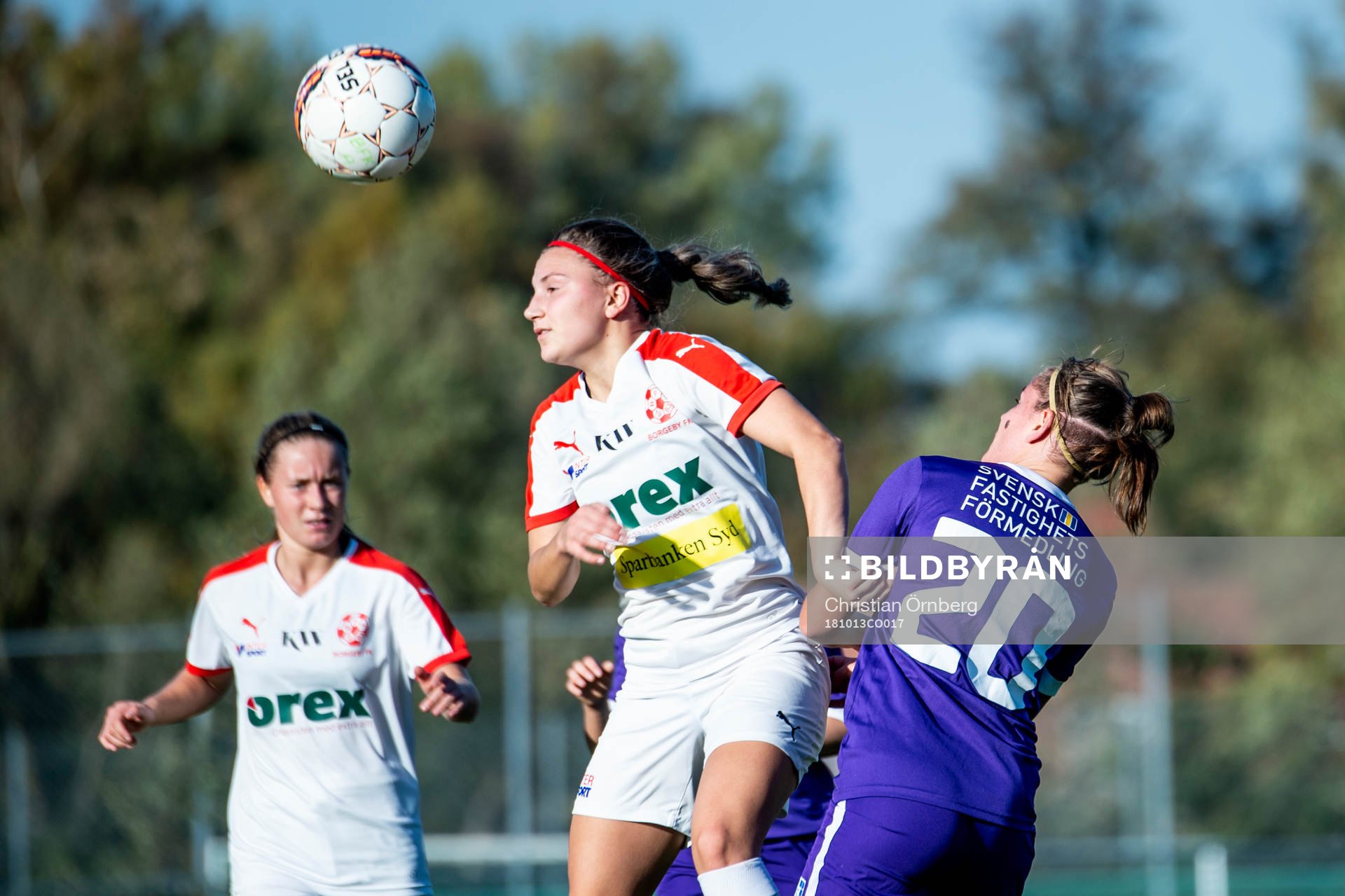 Borgebys Ilirjana Ademi mot Jitexs Sarah Mellouk