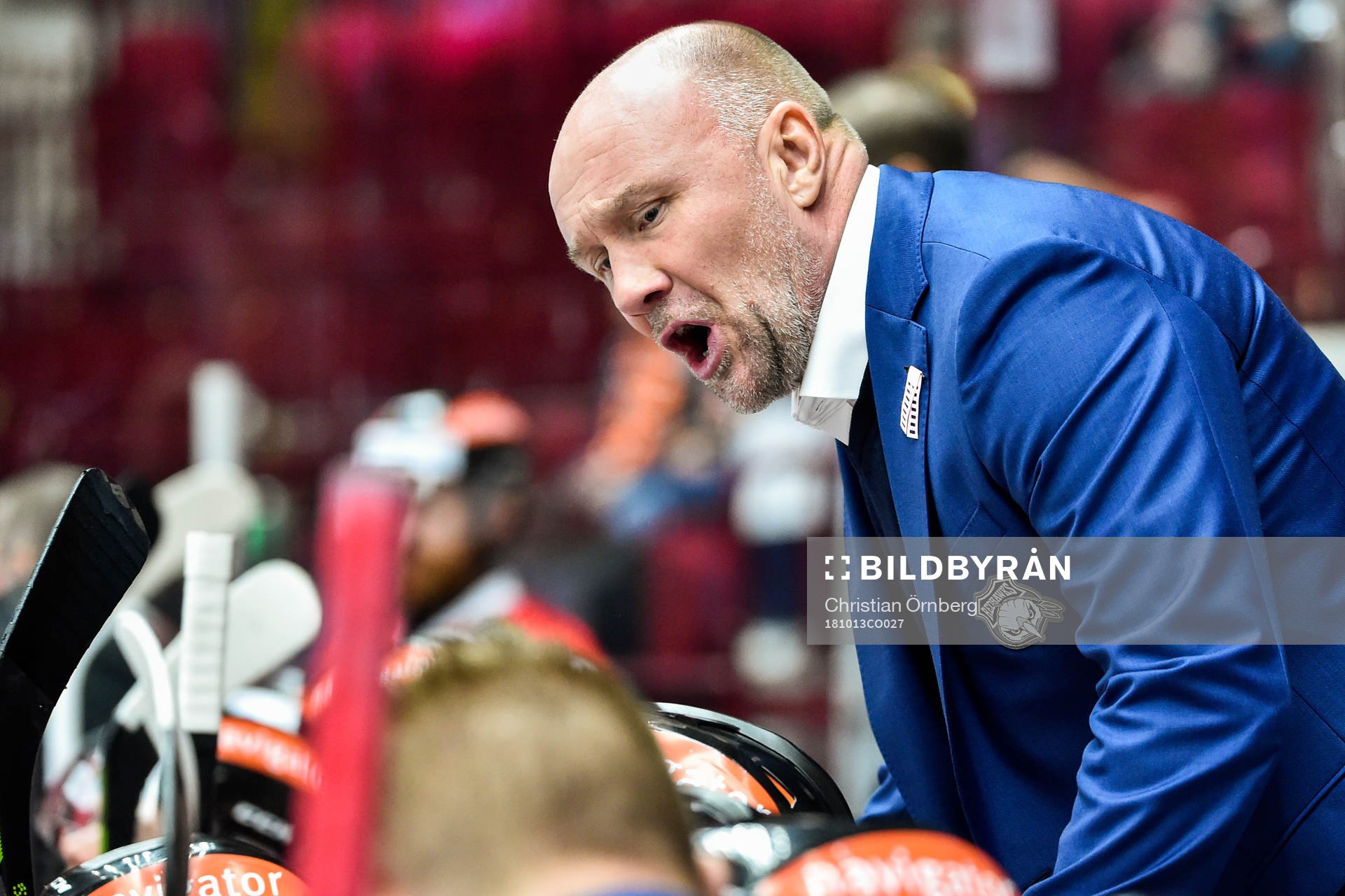 Malmö Redhawks tränare Peter Andersson