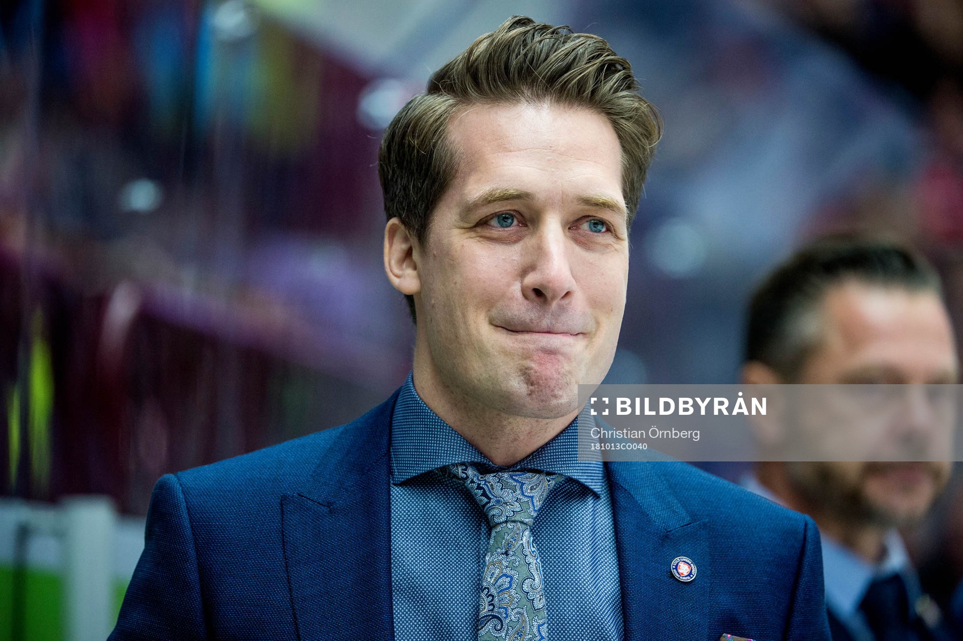 Växjös tränare Sam Hallam