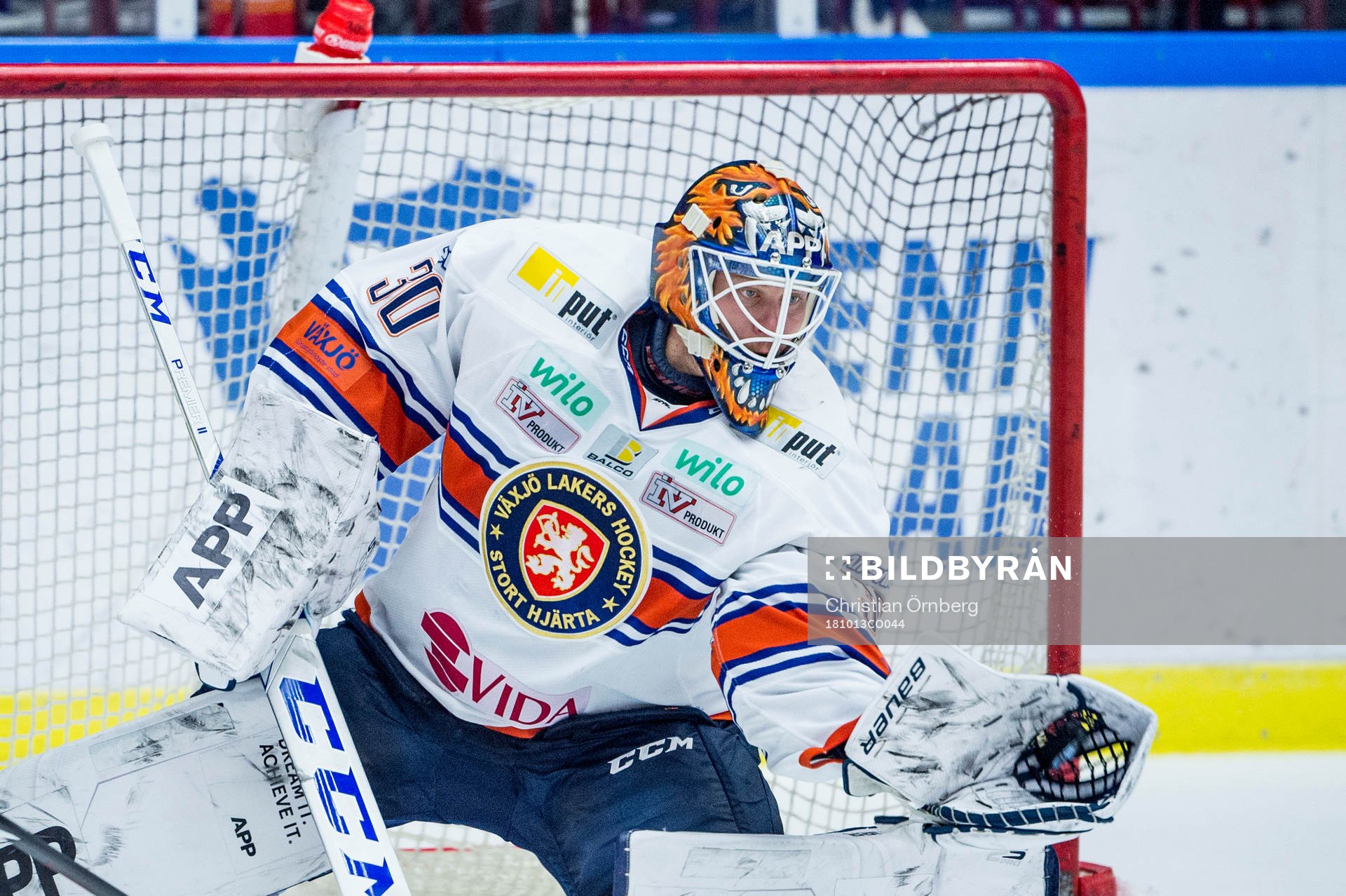 Växjös målvakt Viktor Fasth