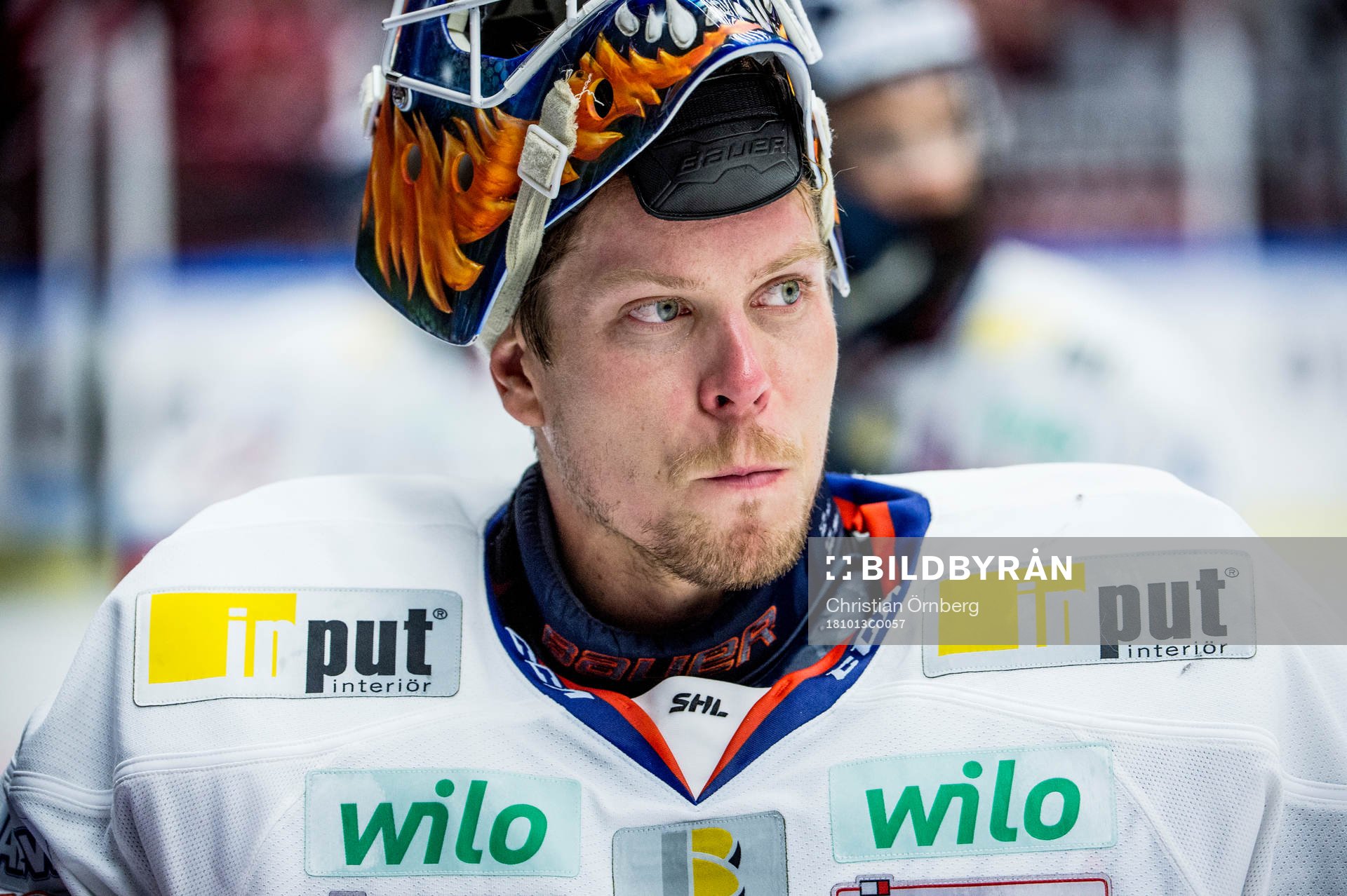 Växjös målvakt Viktor Fasth deppar
