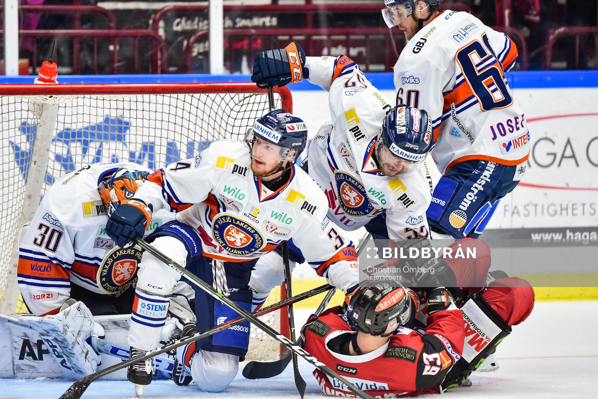 Växjös Niclas Burström och Arvid Lundberg