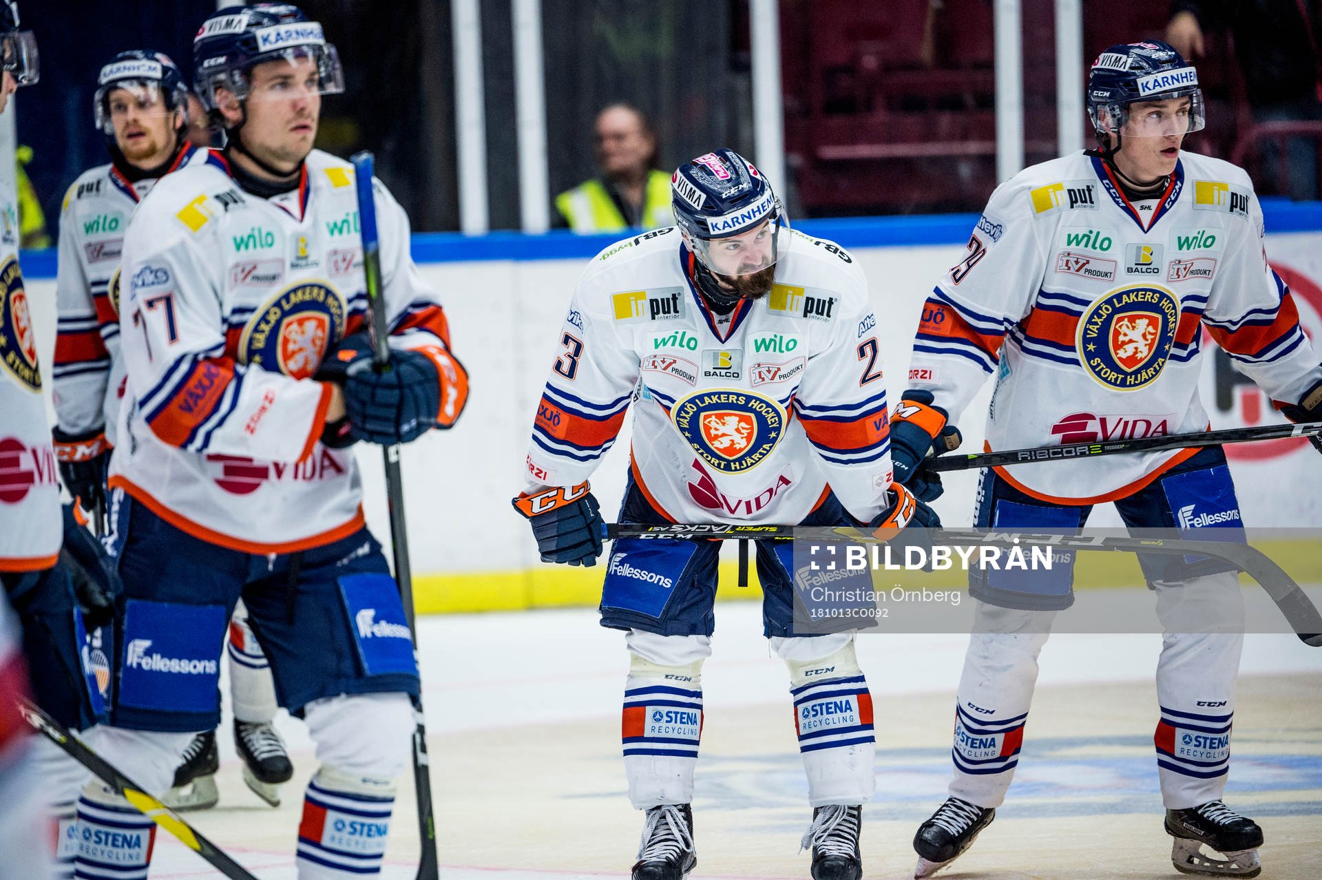 Växjös Roman Horak deppar med lagkamraterna