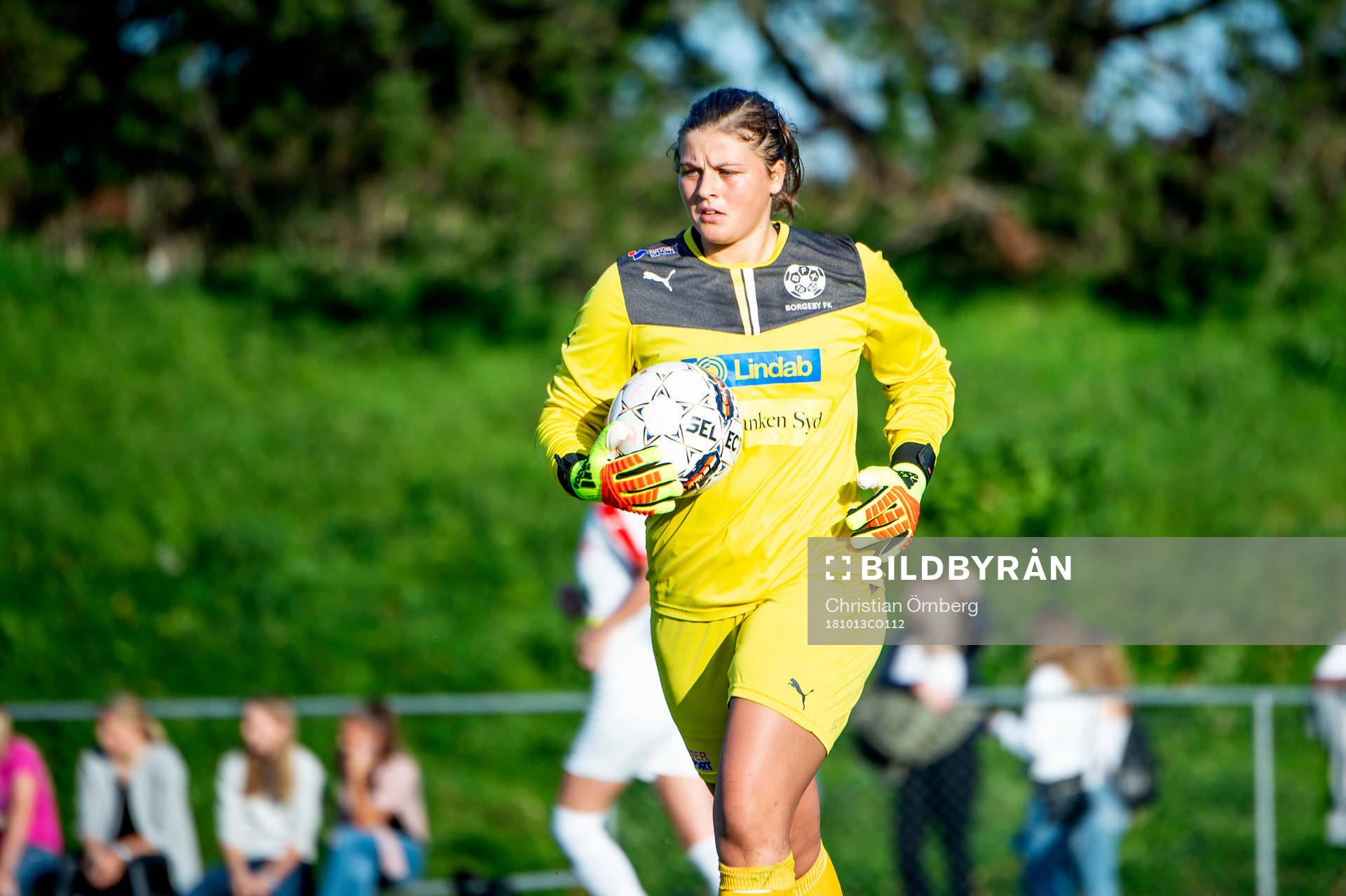 Borgebys målvakt Vera Ejlertsson