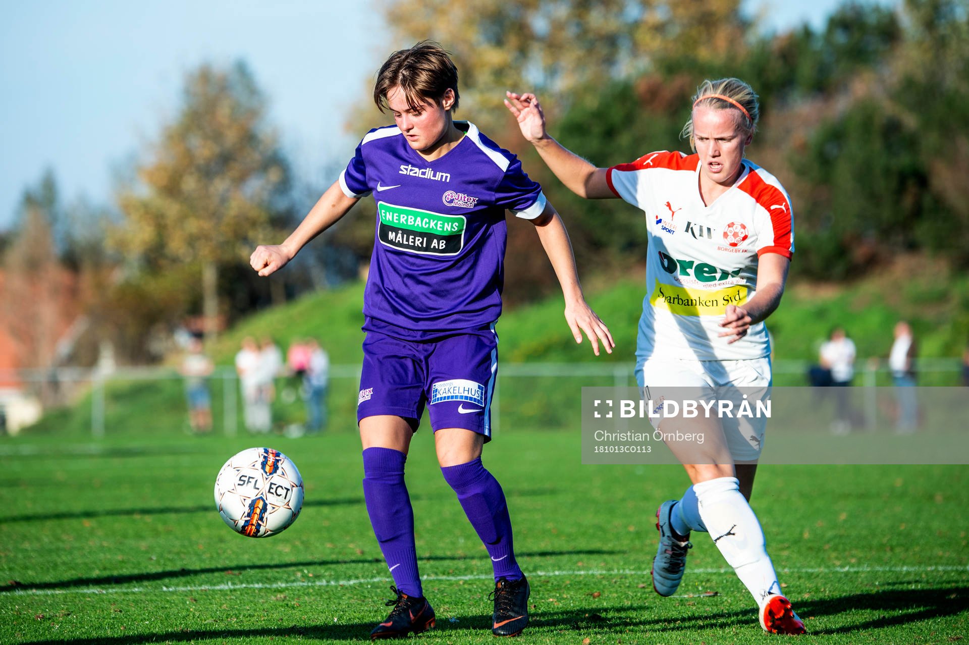 Jitexs Ema Paljevic mot Borgebys Emma Bengtsson
