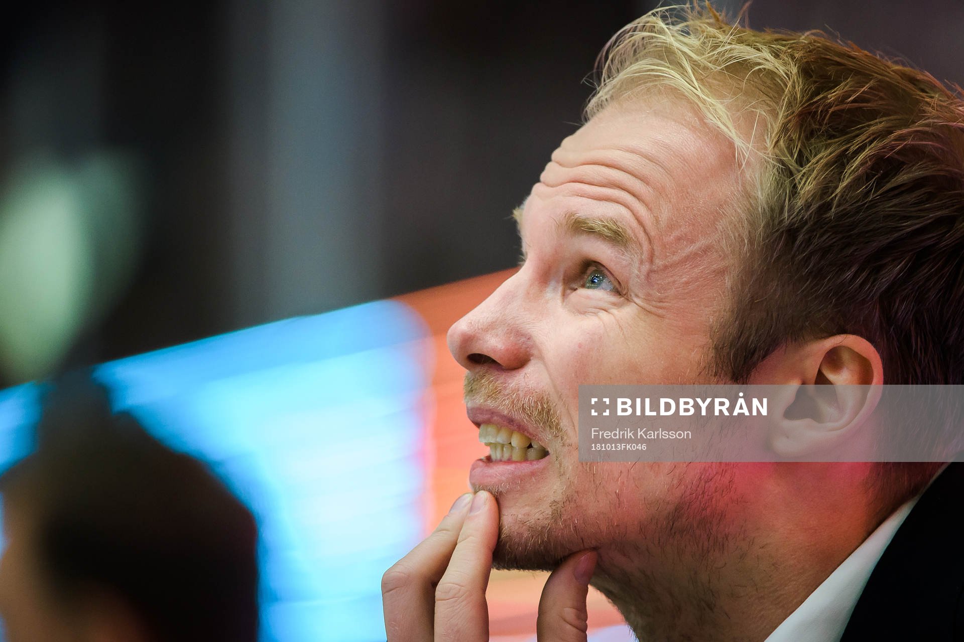 Frölundas assisterande tränare Johan Lundskog