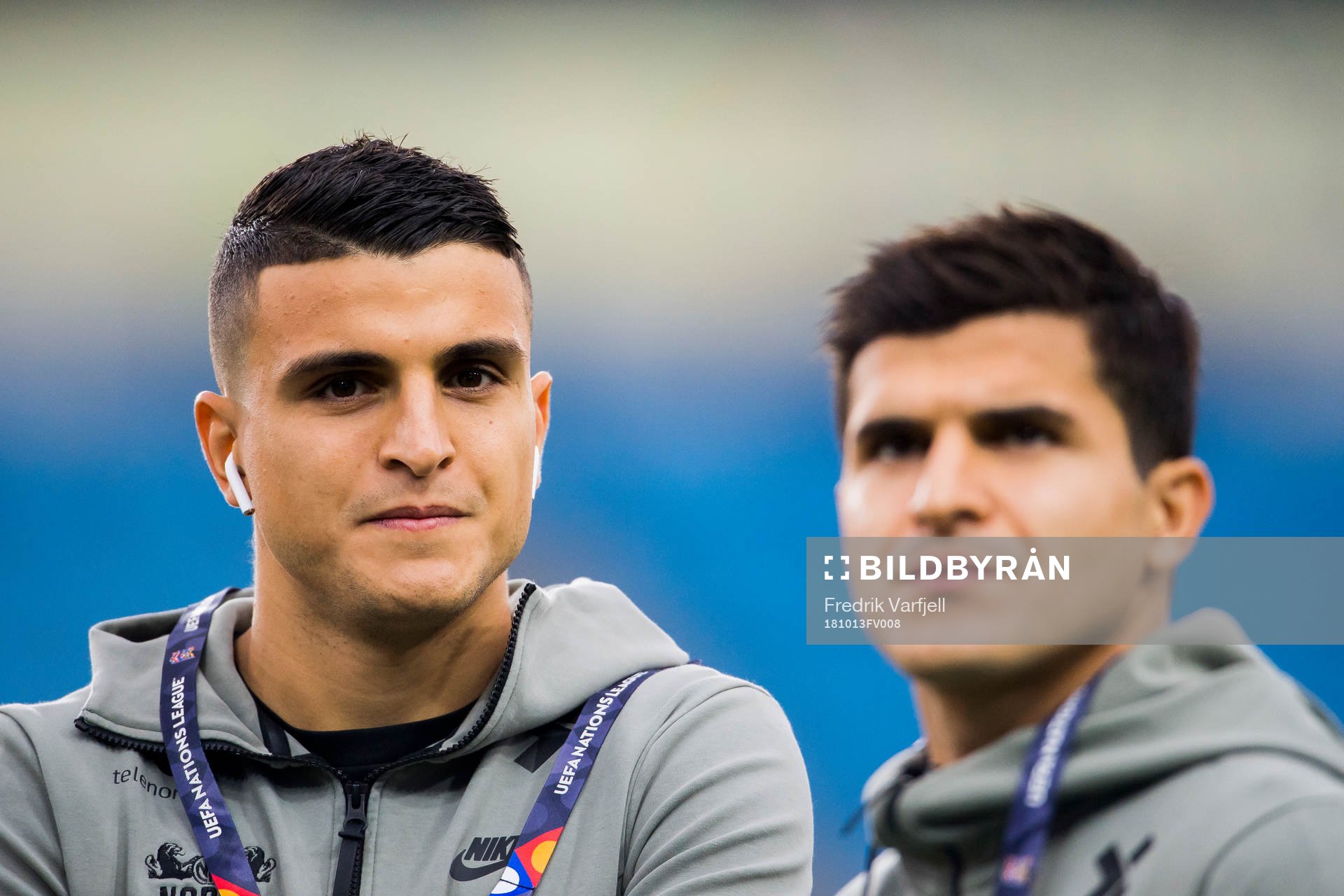 Mohamed Elyounoussi and Tarik Elyounoussi of Norway