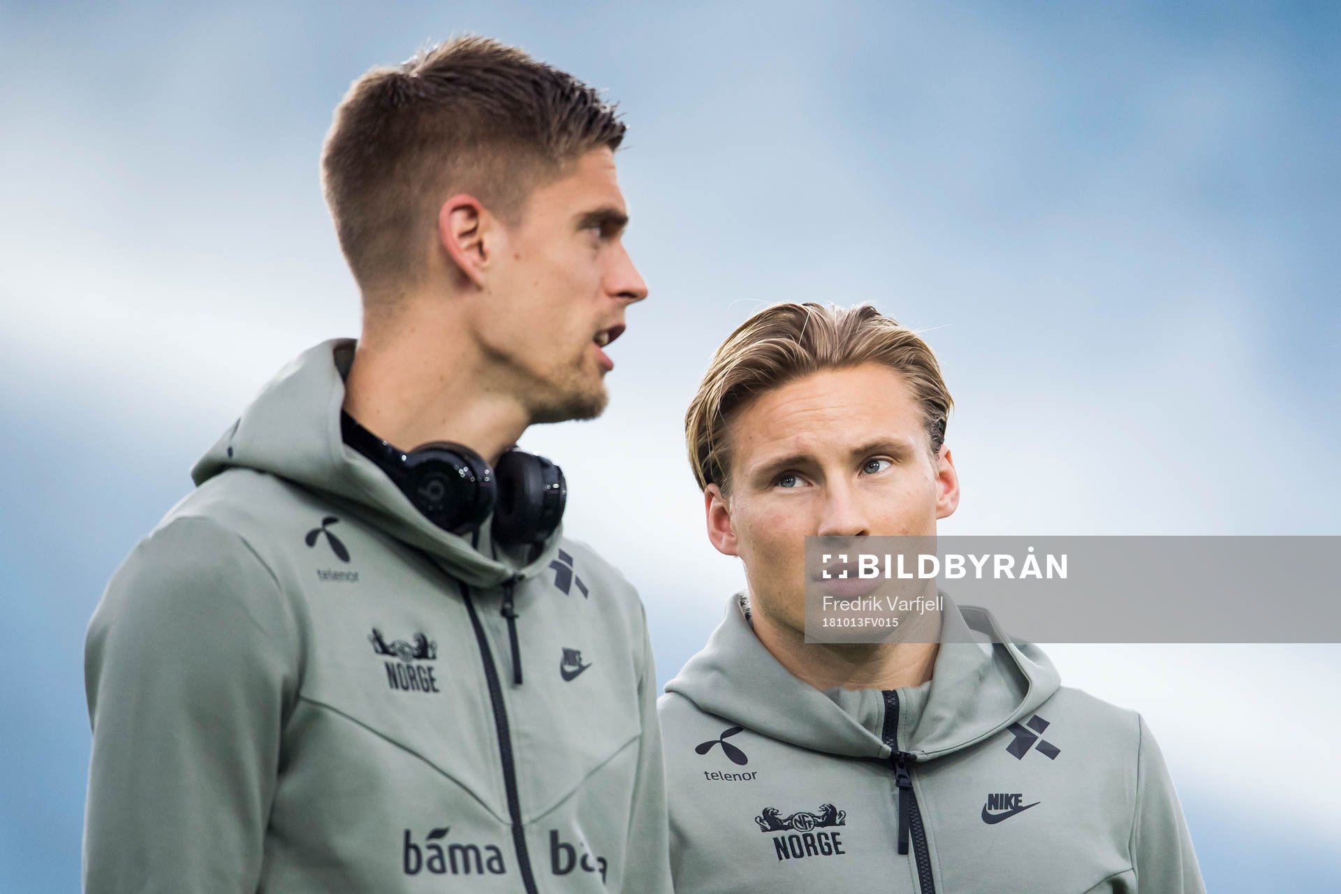 Markus Henriksen and Jonas Svensson of Norway